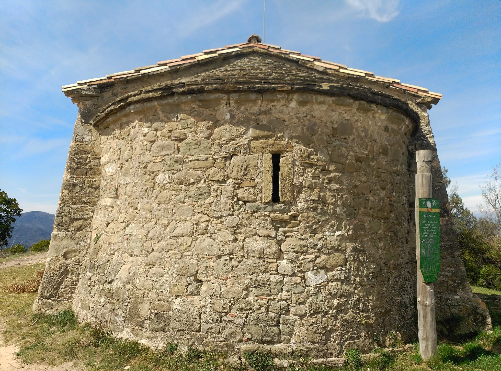 Photo showing: Ermita de Sant Patllari (Porqueres)