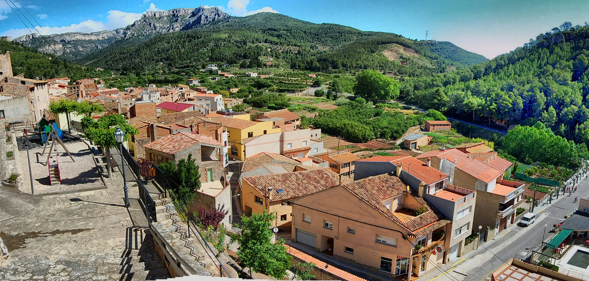 Photo showing: This is a a photo of a natural area in Catalonia, Spain, with id: