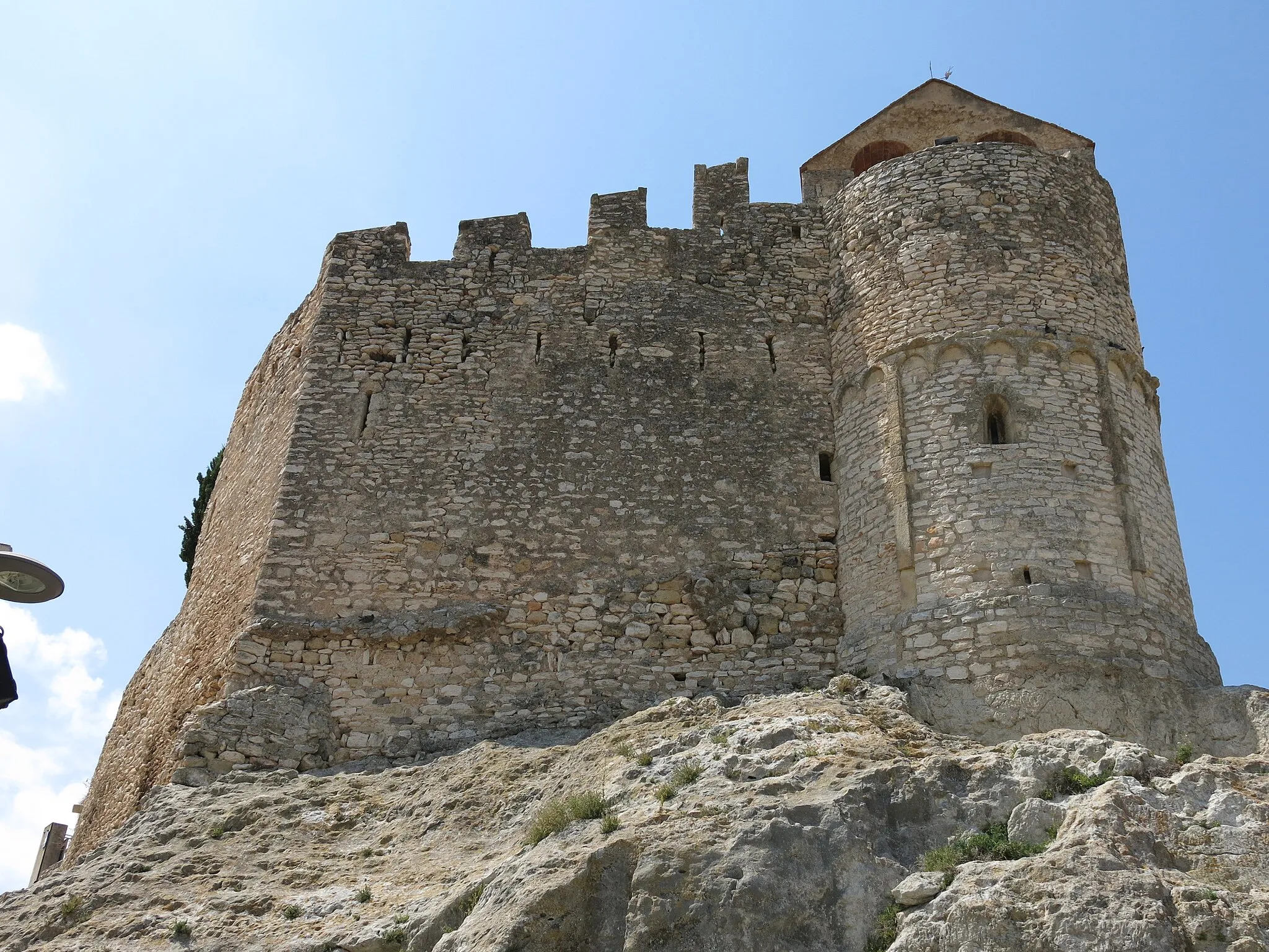 Photo showing: Castell de la Santa Creu de Calafell