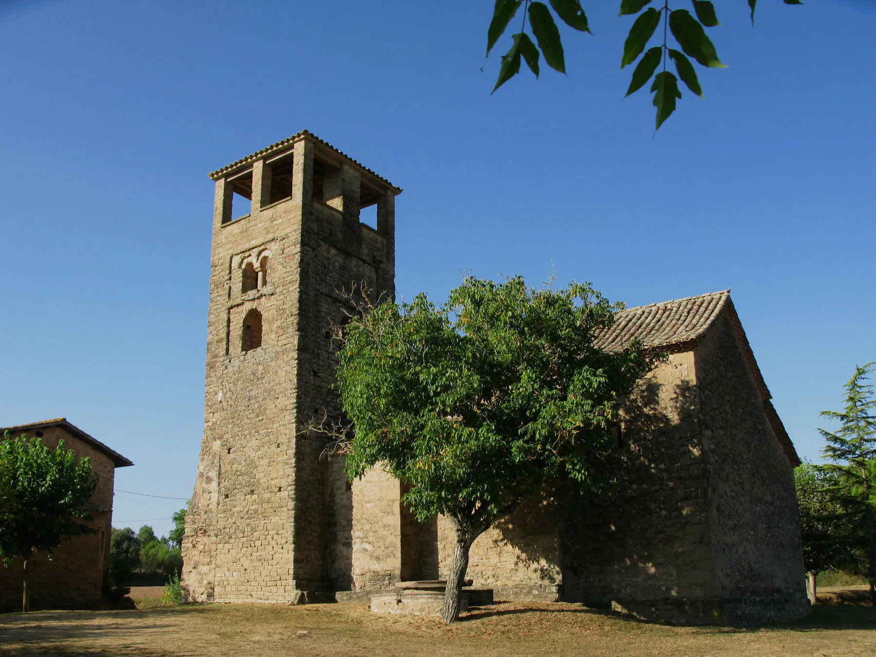 Photo showing: Església de Santa Eugènia de Relat - Avinyó