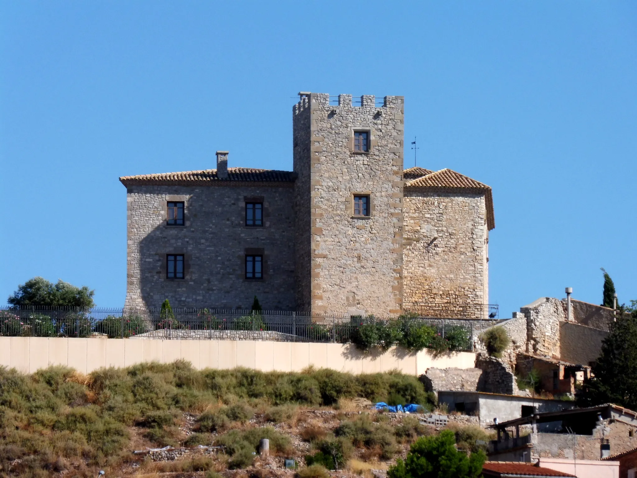 Photo showing: Castell de la Curullada (Granyanella)