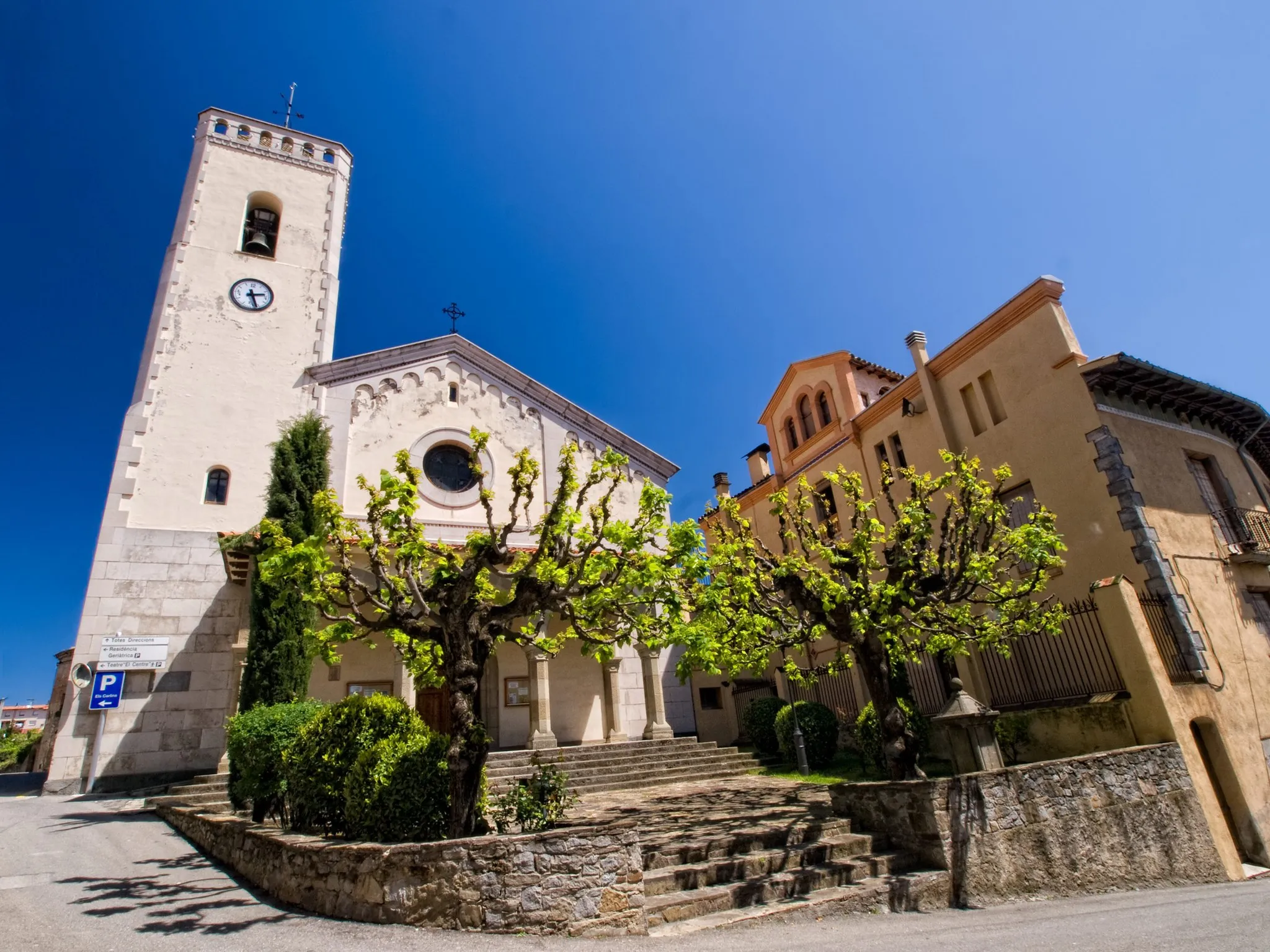 Photo showing: Sant Quirze de Besora church (Catalonia, Spain)