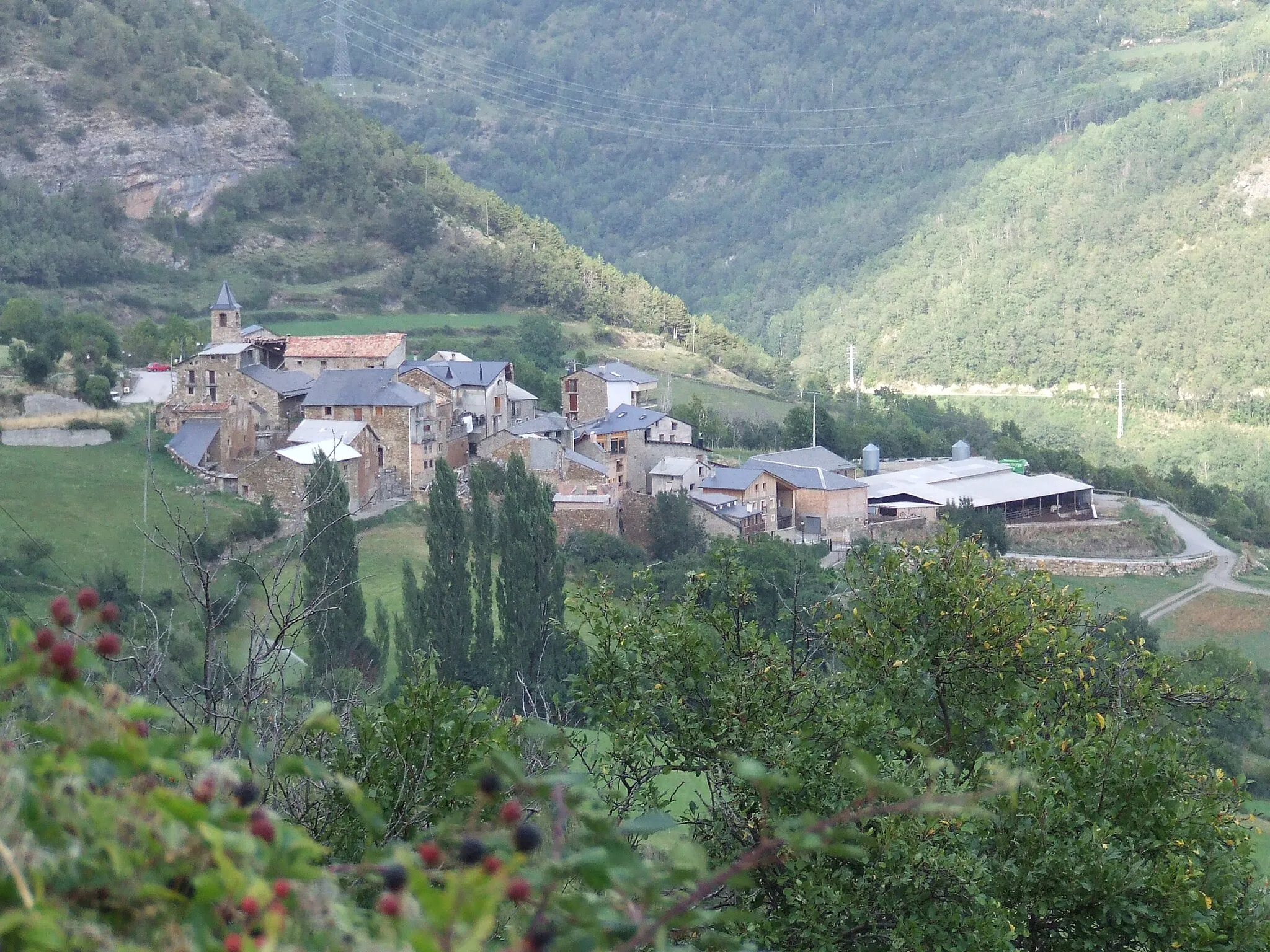 Photo showing: El poble d'Astell (La Torre de Cabdella, Pallars Jussà)