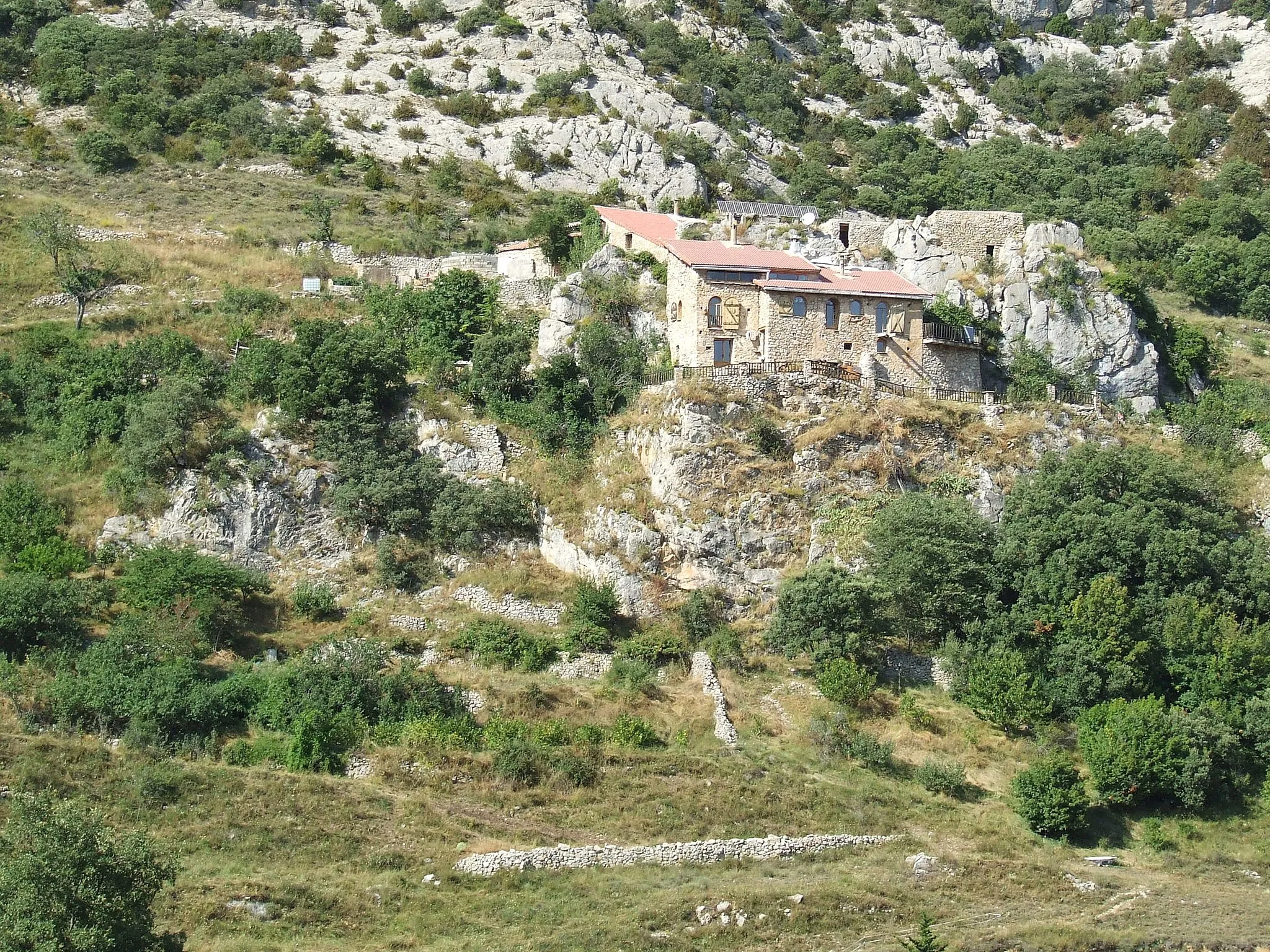 Photo showing: L'antic caseriu de Faidella, a la vall de Bóixols, del terme d'Abella de la Conca.