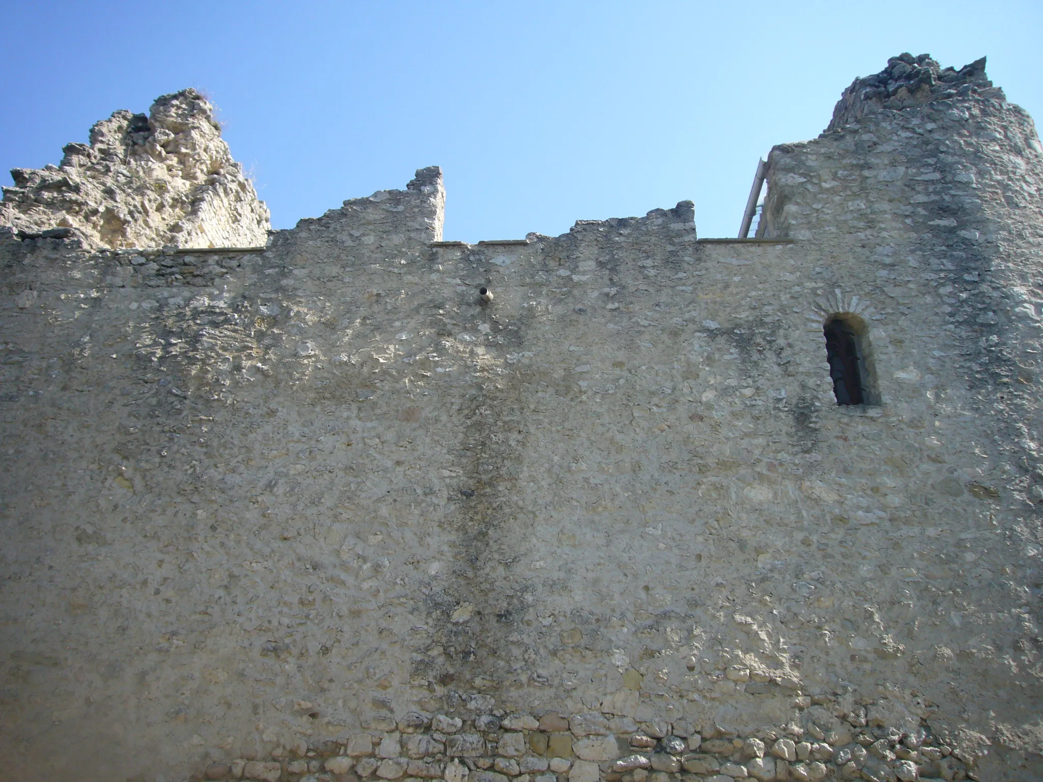 Photo showing: Castell de la Tossa de Montbui, rear view