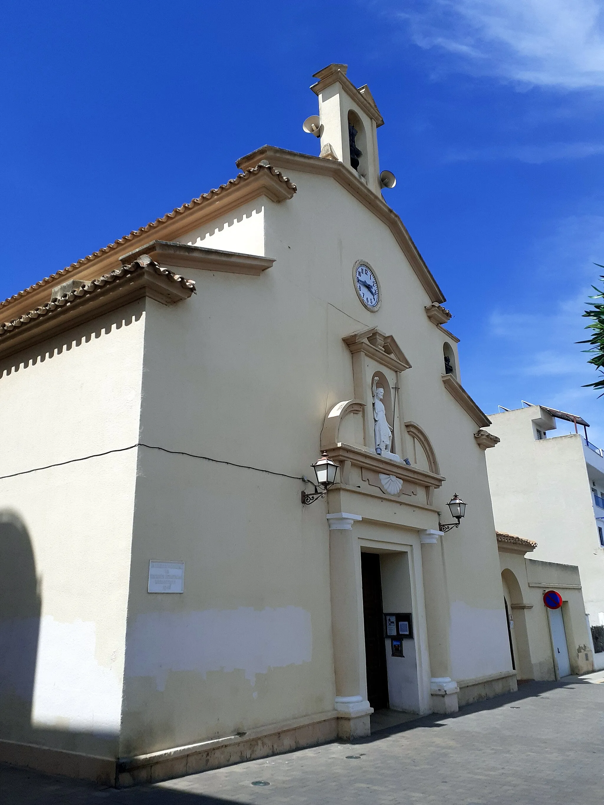 Photo showing: Església de Sant Joan Baptista de l'Ampolla