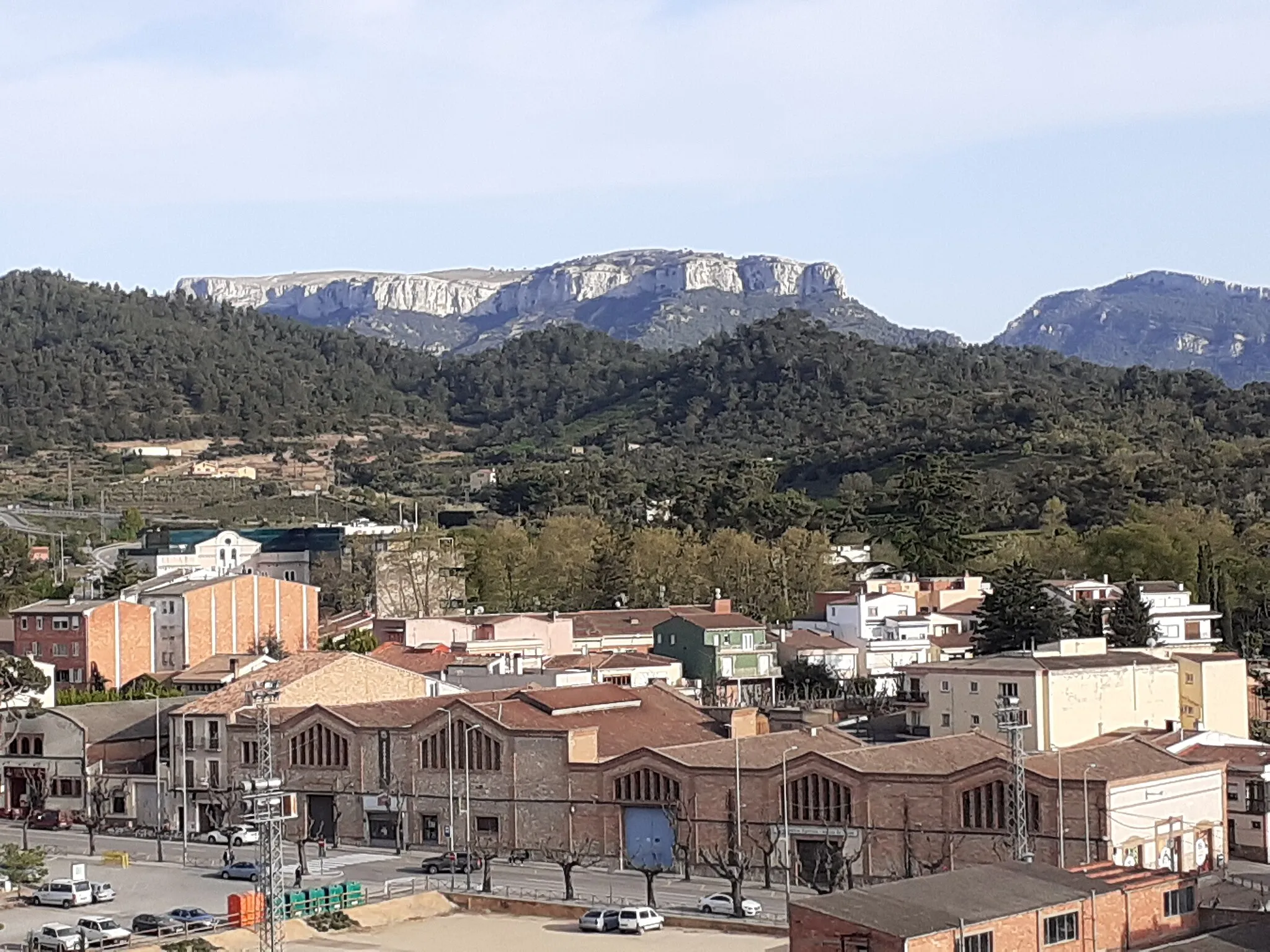 Photo showing: La Mola de Colldejou vista des de Falset