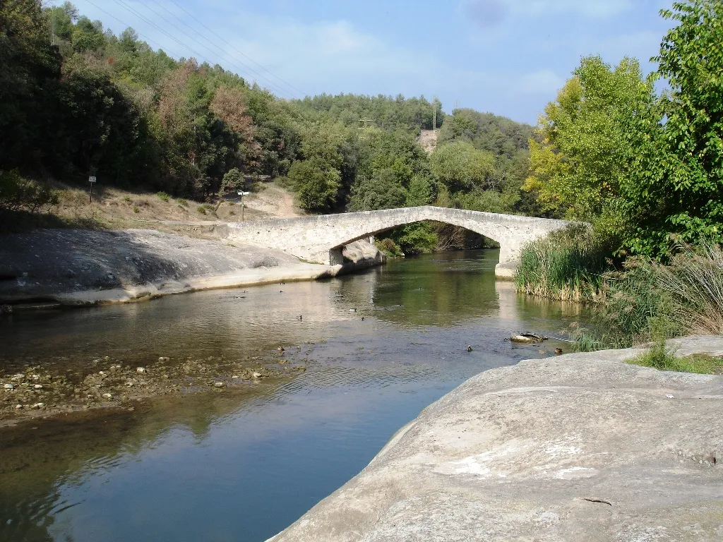 Photo showing: Pont nou d'Orniu, a Cal Rosal, Avià