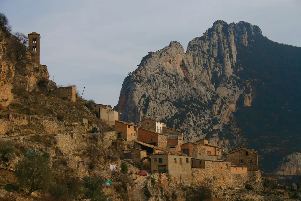 Photo showing: Vista panoràmica d'Abella de la Conca