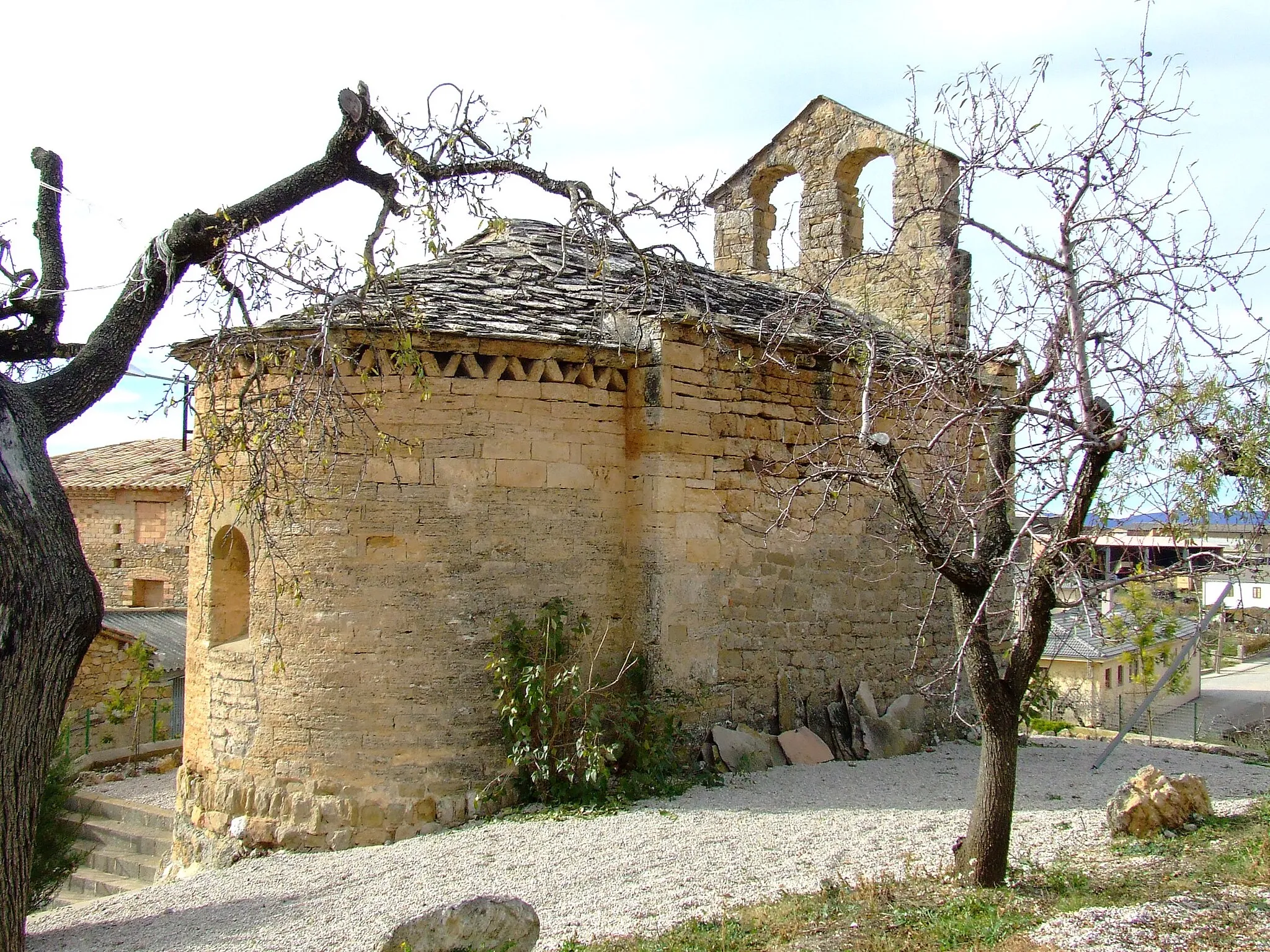 Photo showing: Sant Pere Màrtir de Sant Romà d'Abella (Isona i Conca Dellà, Pallars Jussà)