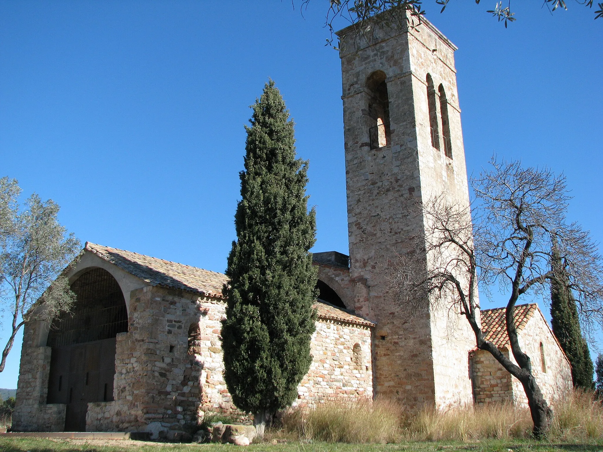 Photo showing: Esglèsia de Sant Esteve de Castellar Vell, Castellar del Vallès, provincia de Barcelona, Espanya.