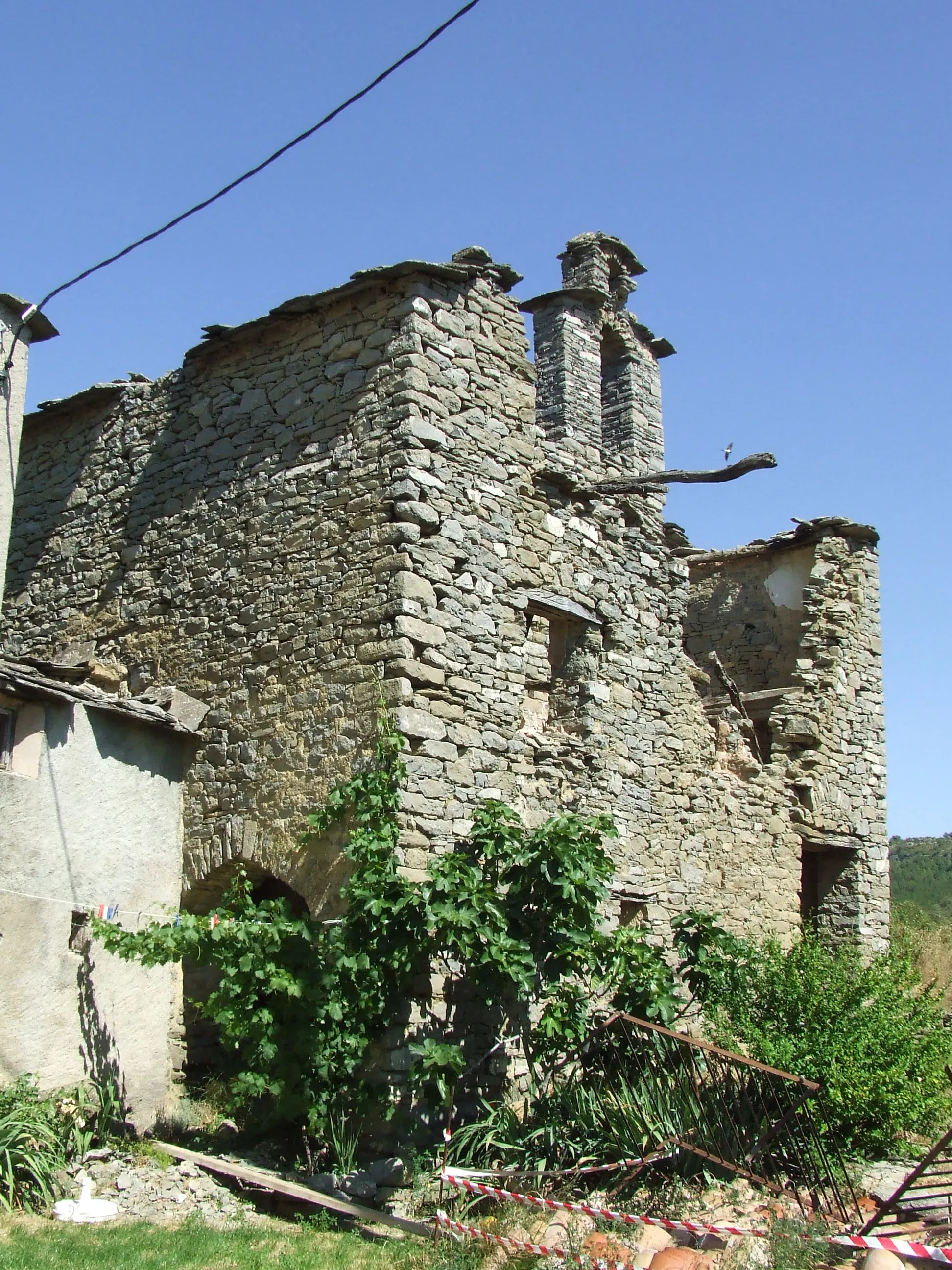Photo showing: Sant Martí del Meüll (Mur, Castell de Mur, Pallars Jussà)