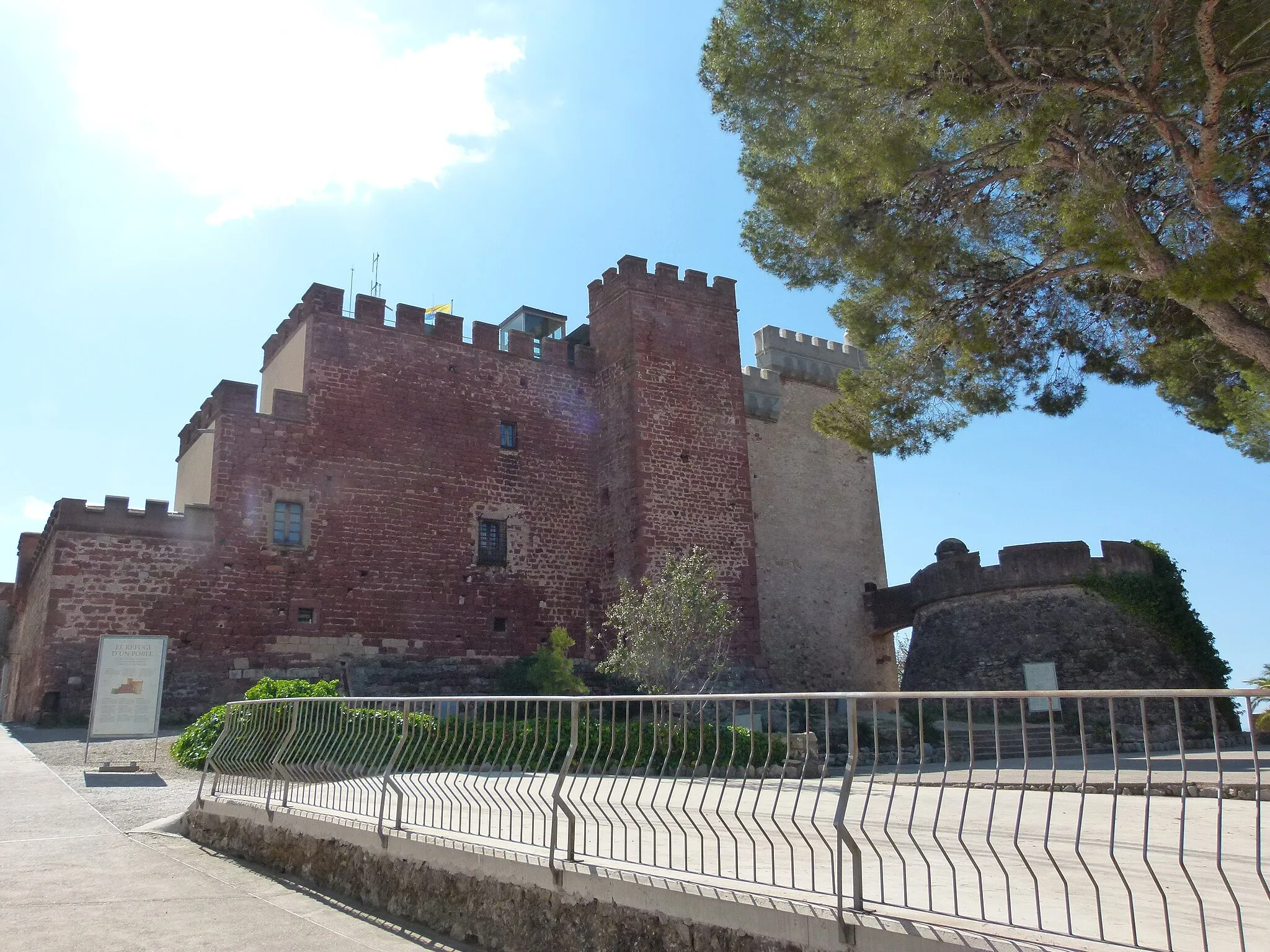 Photo showing: Castell de Castelldefels