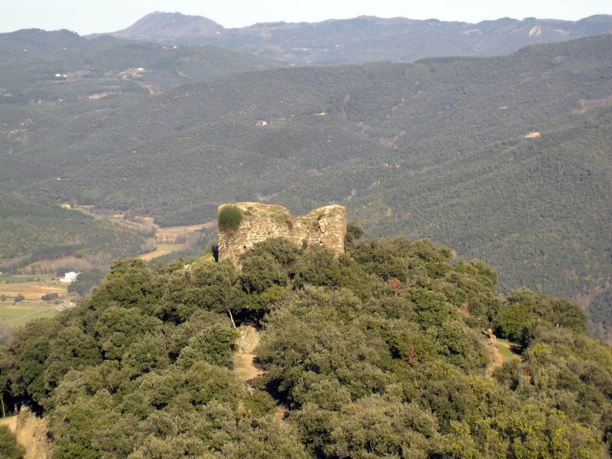 Photo showing: Castell de Montsoriu (Arbúcies i Sant Feliu de Buixelleu)