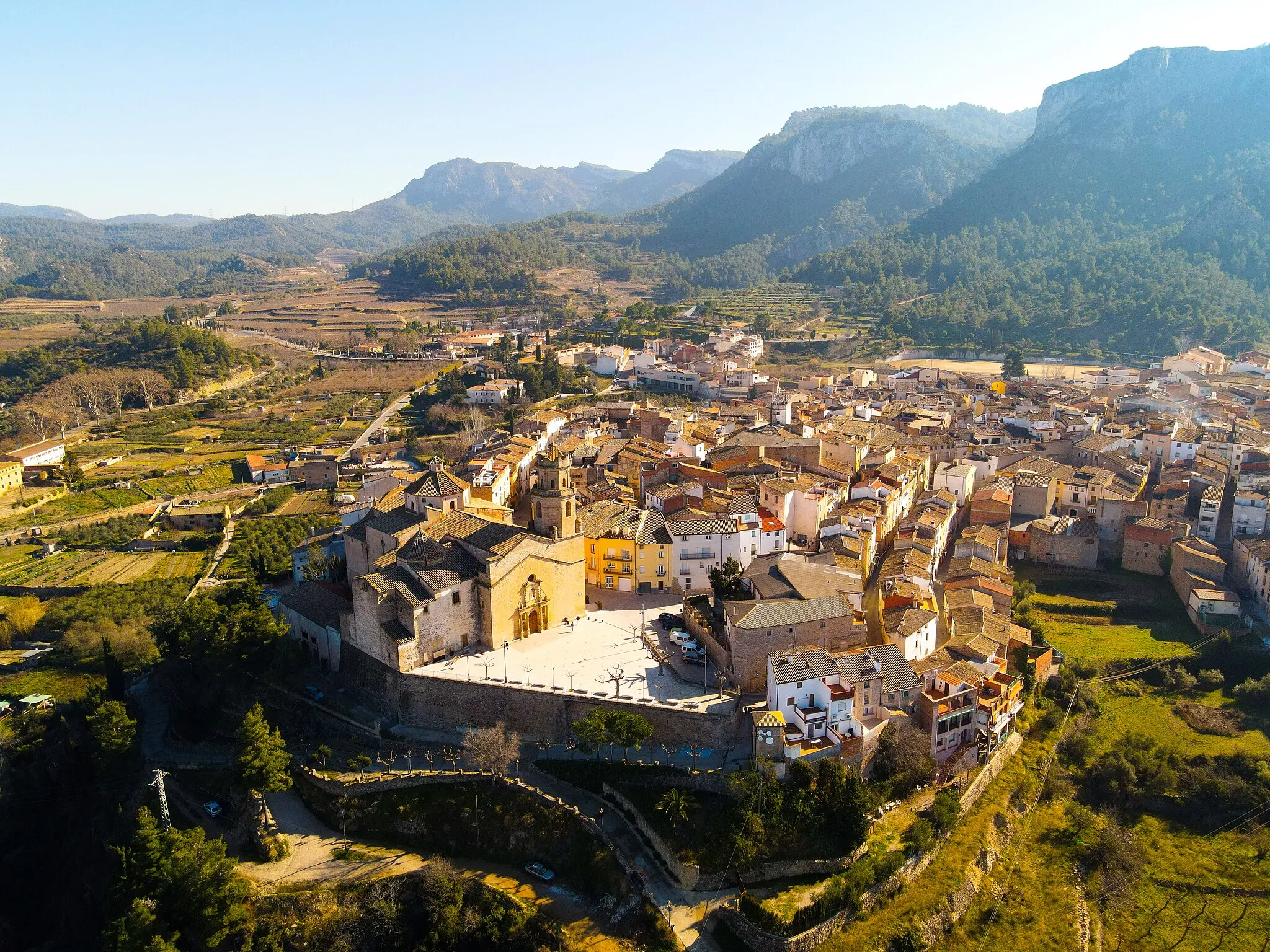 Photo showing: Tivissa vista aérea.