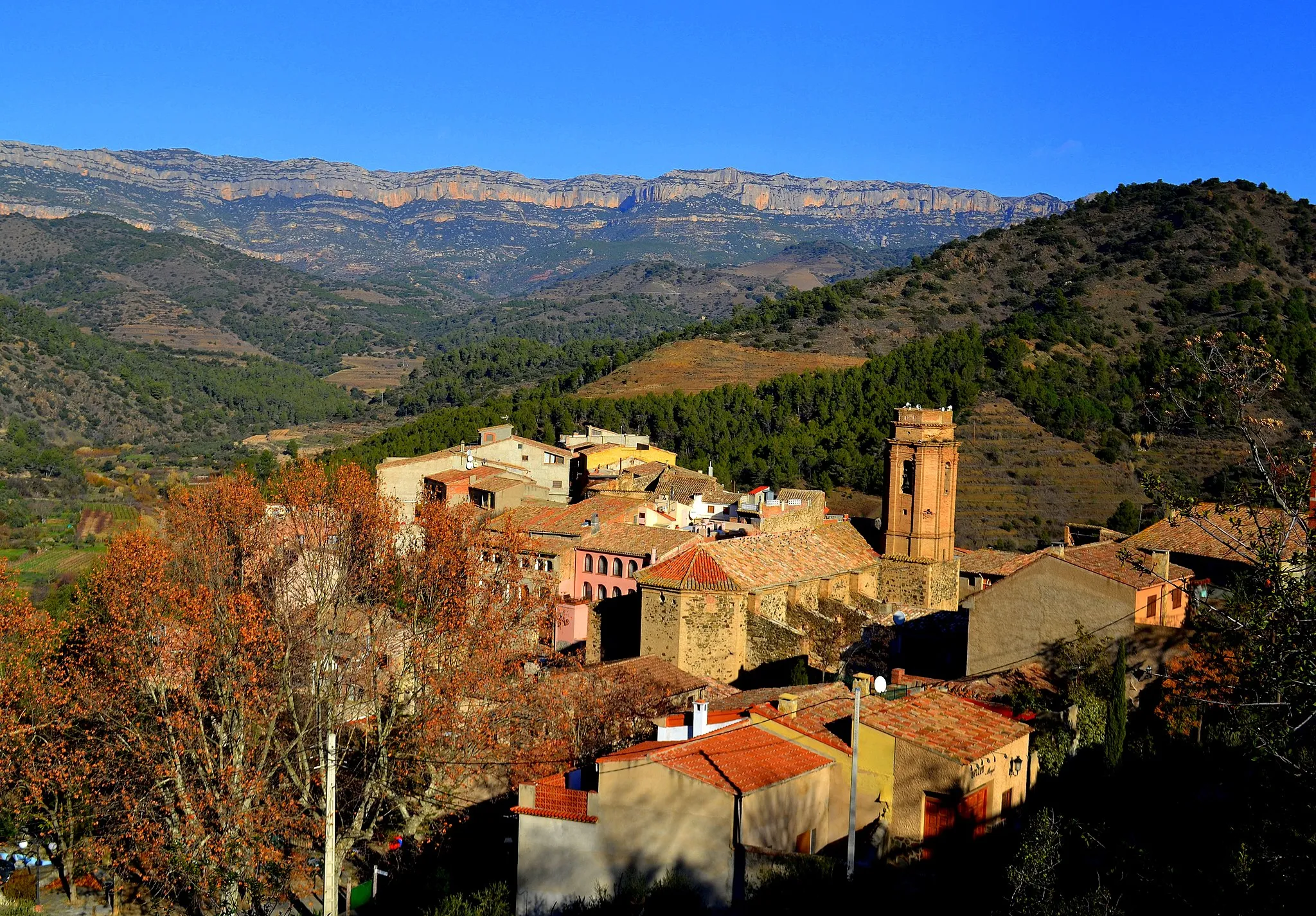 Photo showing: This is a a photo of a natural area in Catalonia, Spain, with id: