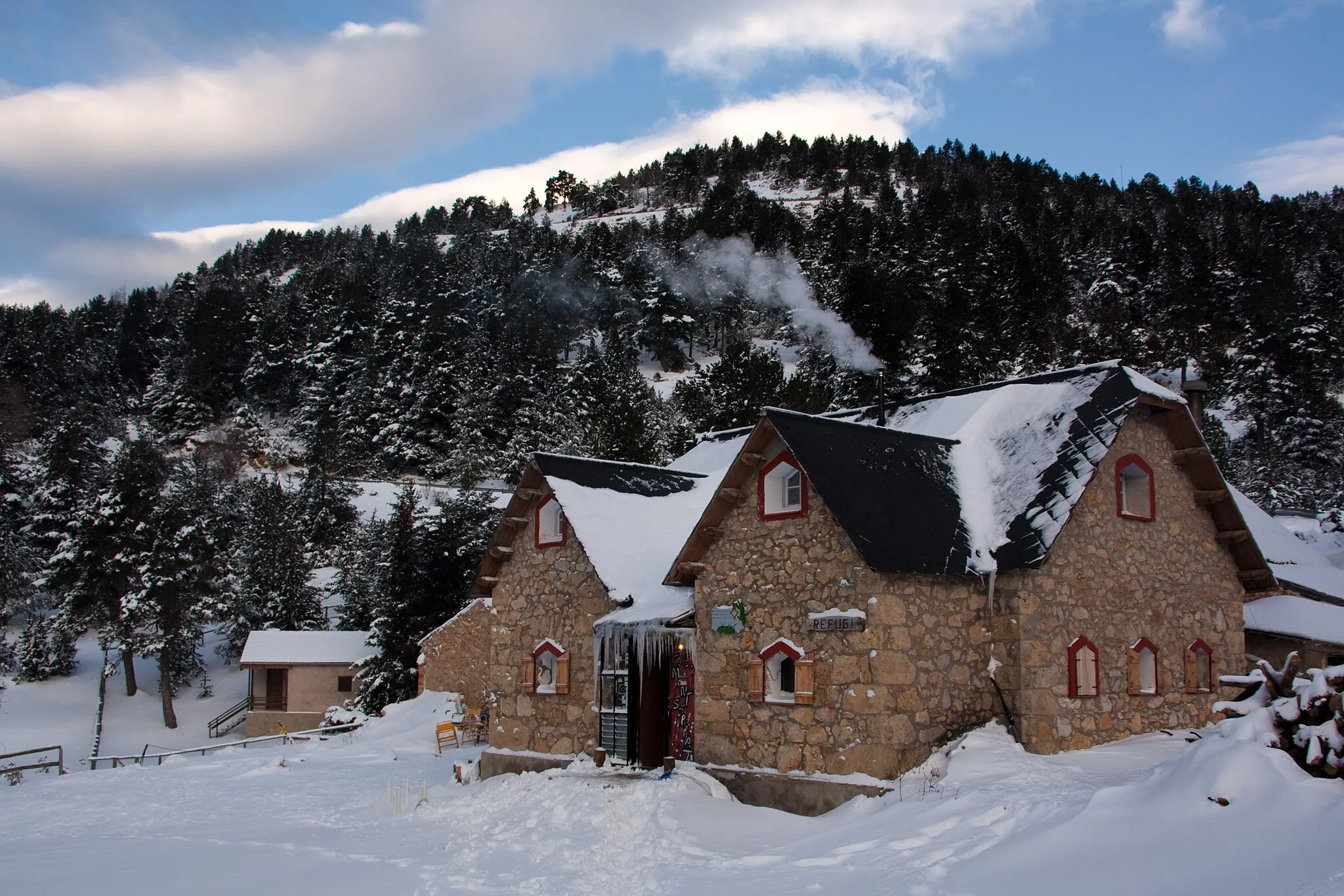 Photo showing: Xalet Refugi dels Rasos de Peguera (Berguedà)