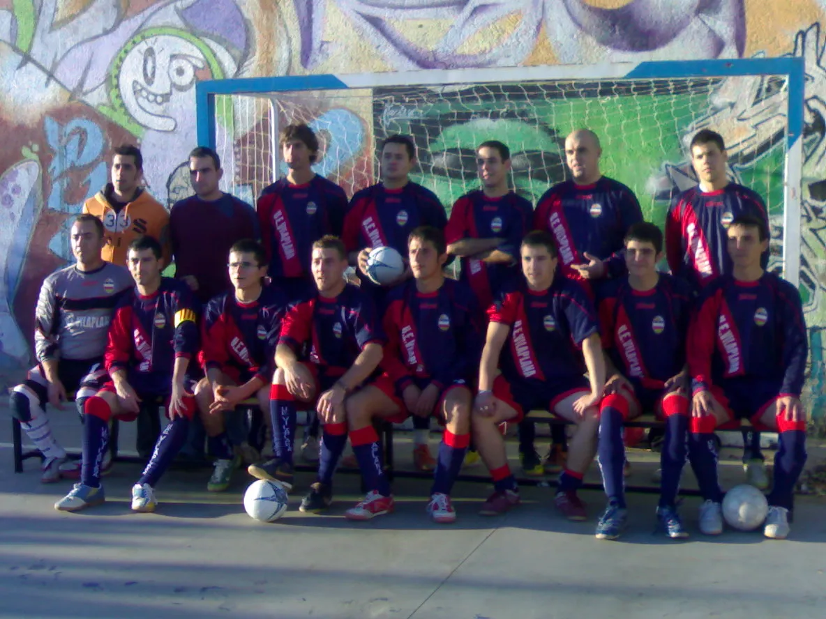 Photo showing: Vilaplana. Equip de futbol sala temporada 2007-08