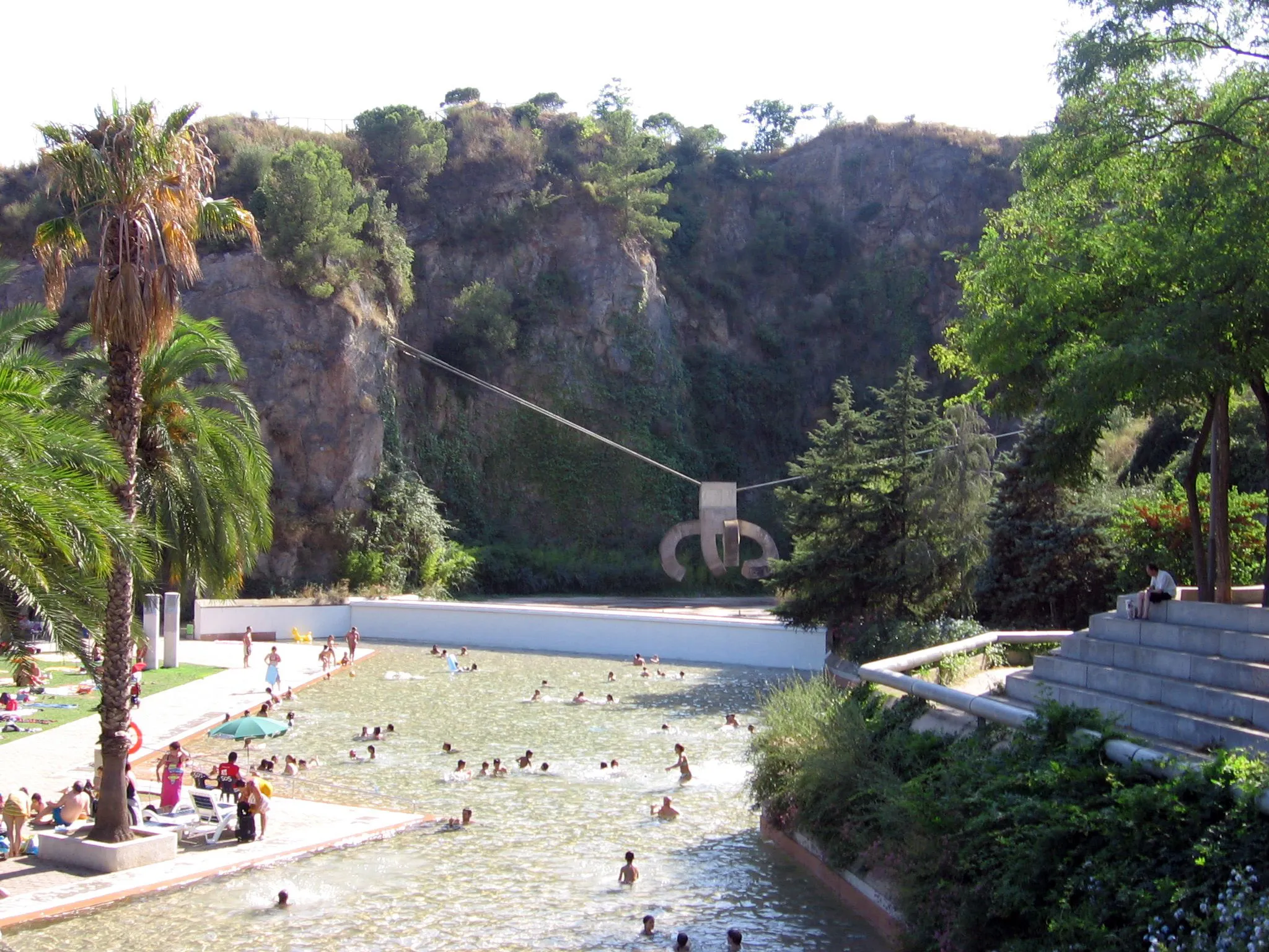 Photo showing: Parque de la Creueta del Coll, vista del lago.