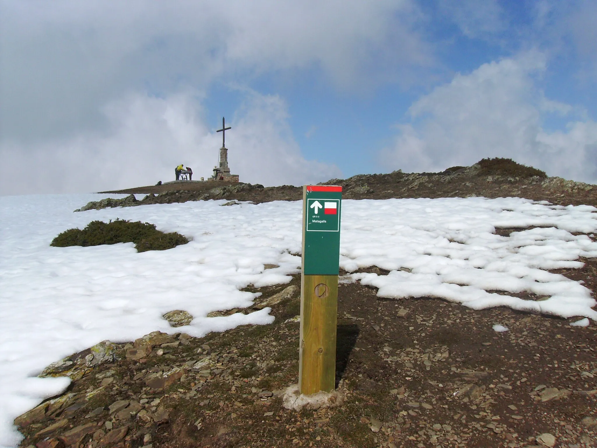 Photo showing: Cim del Matagalls, al massis del Montseny