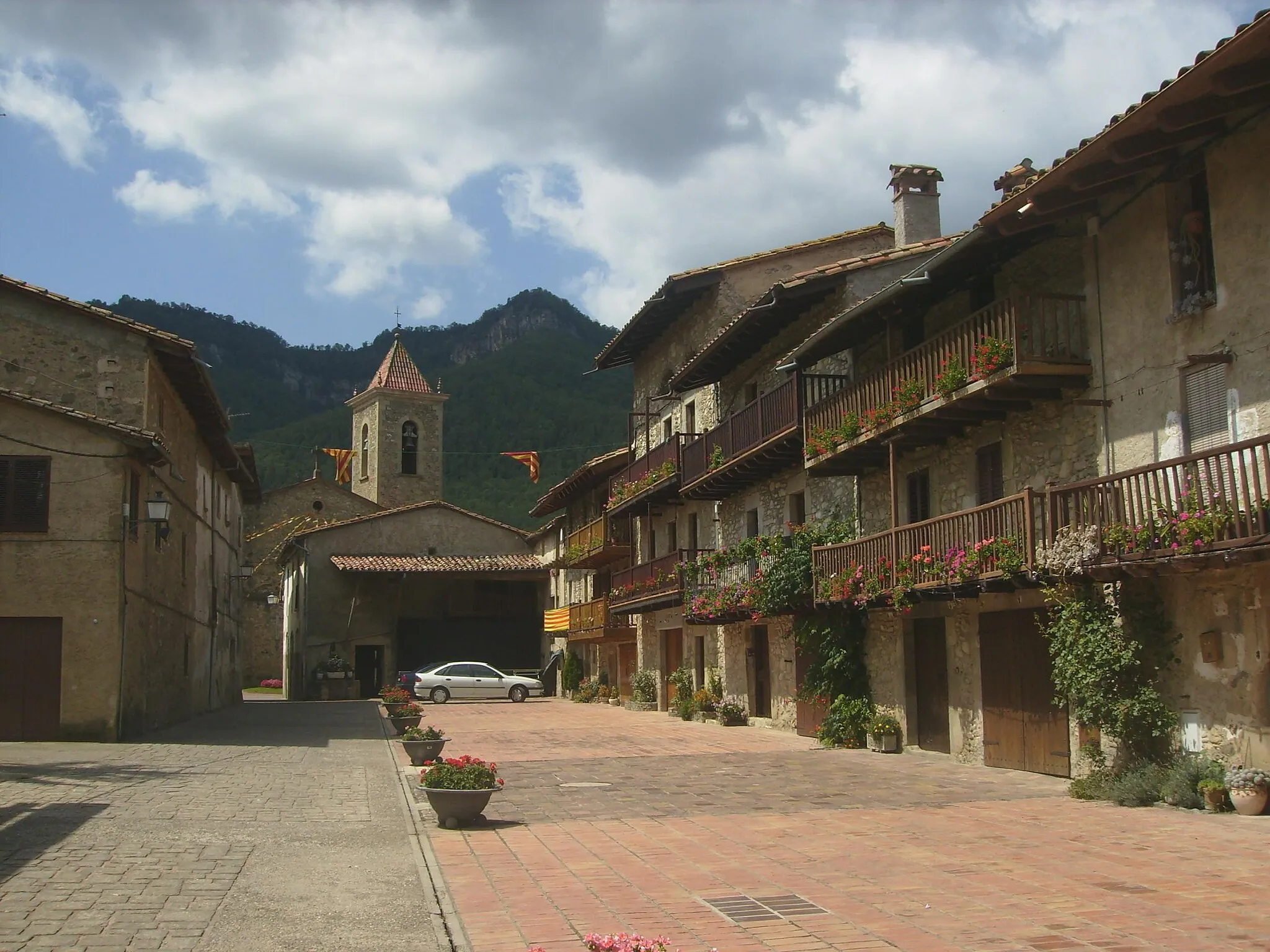 Photo showing: Teixeda street in Hostalets d'en Bas (Catalonia)