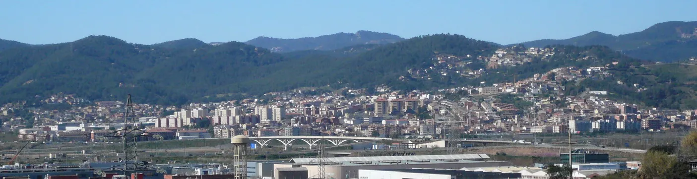 Photo showing: Sant Vicenç dels Horts vist des del parc del Cerdanet, a Sant Feliu de Llobregat