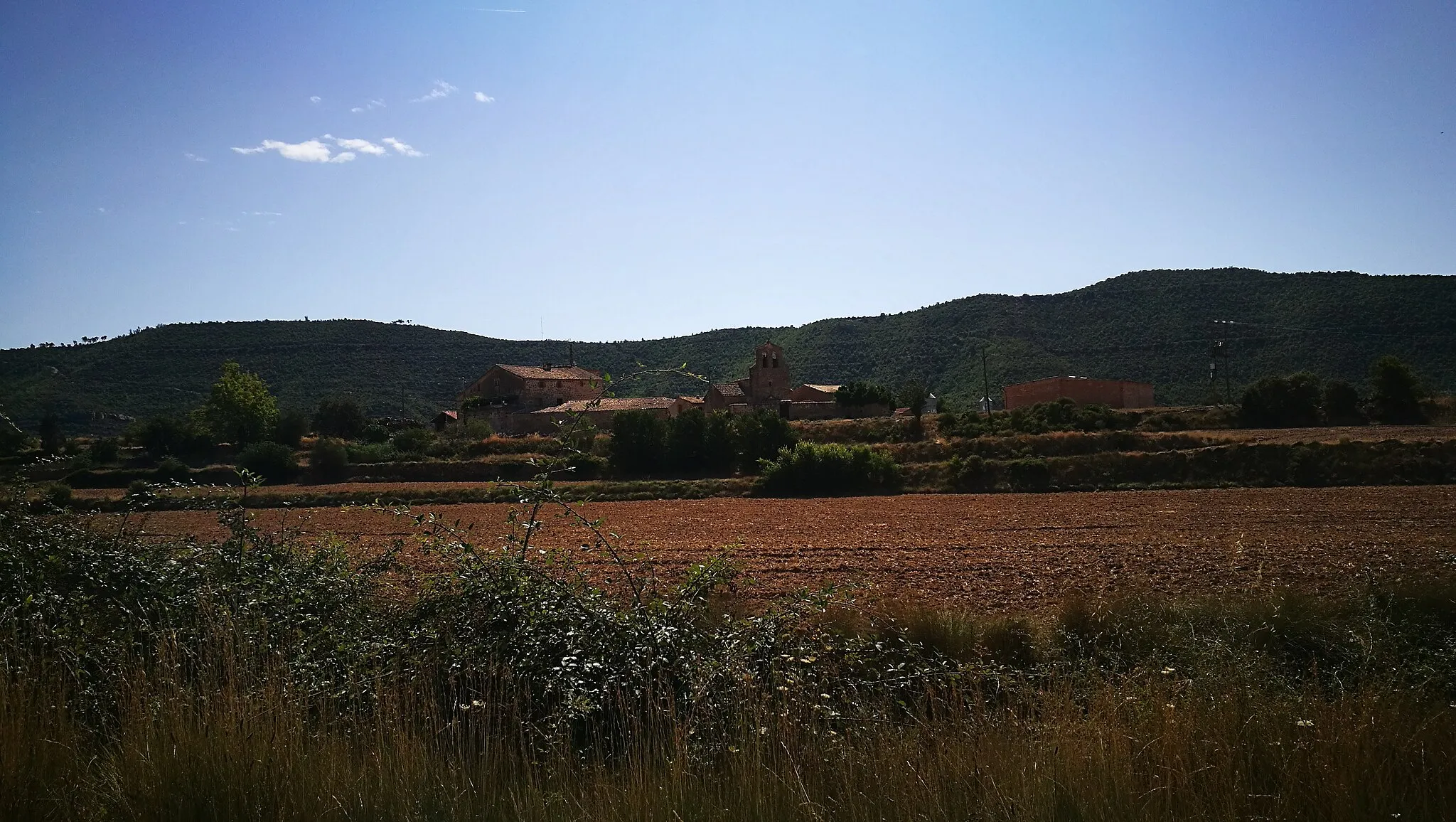 Photo showing: valldeperes des de la carretera a Cardona