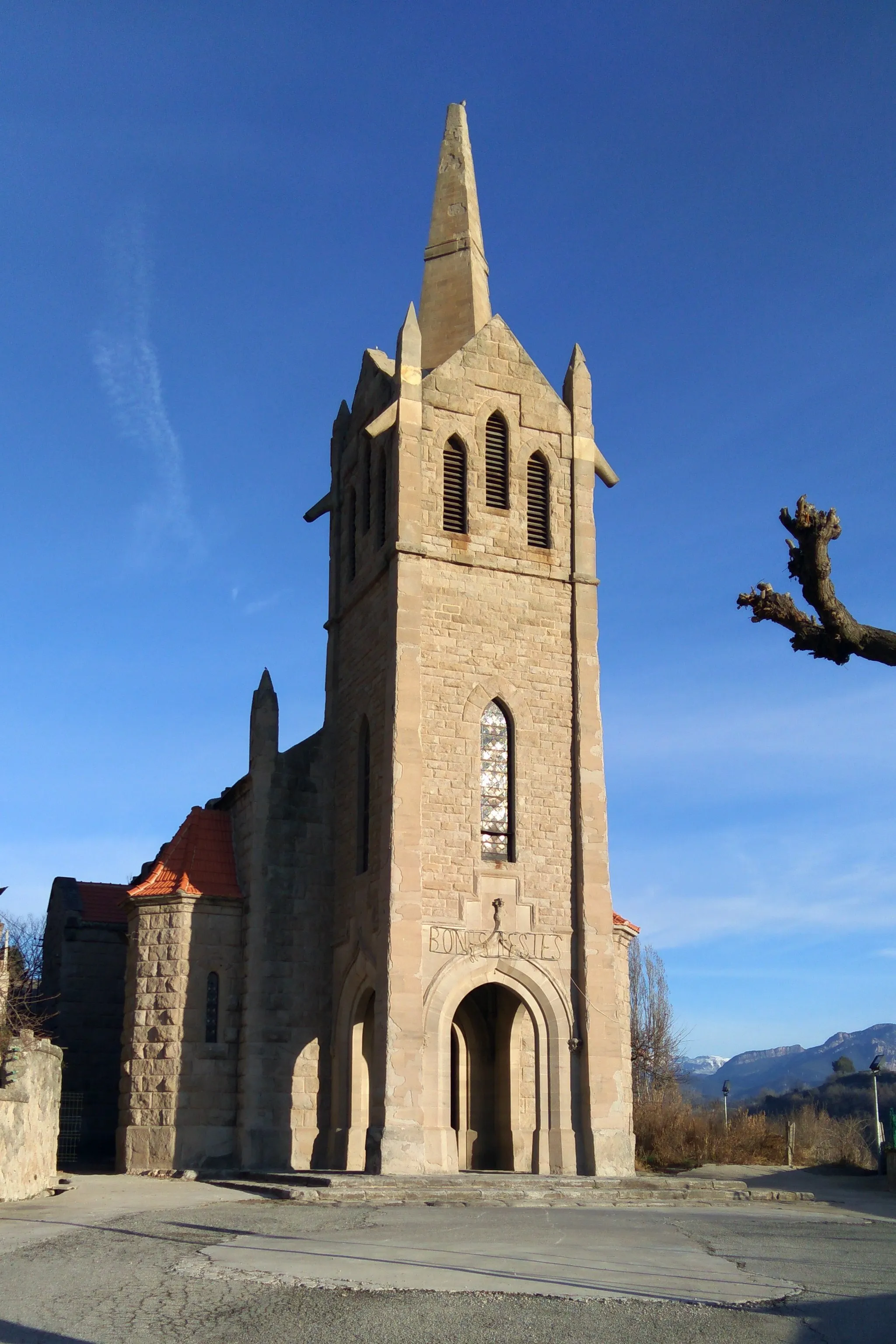 Photo showing: Església de la Mare de Déu del Roser de l'Ametlla de Casserres