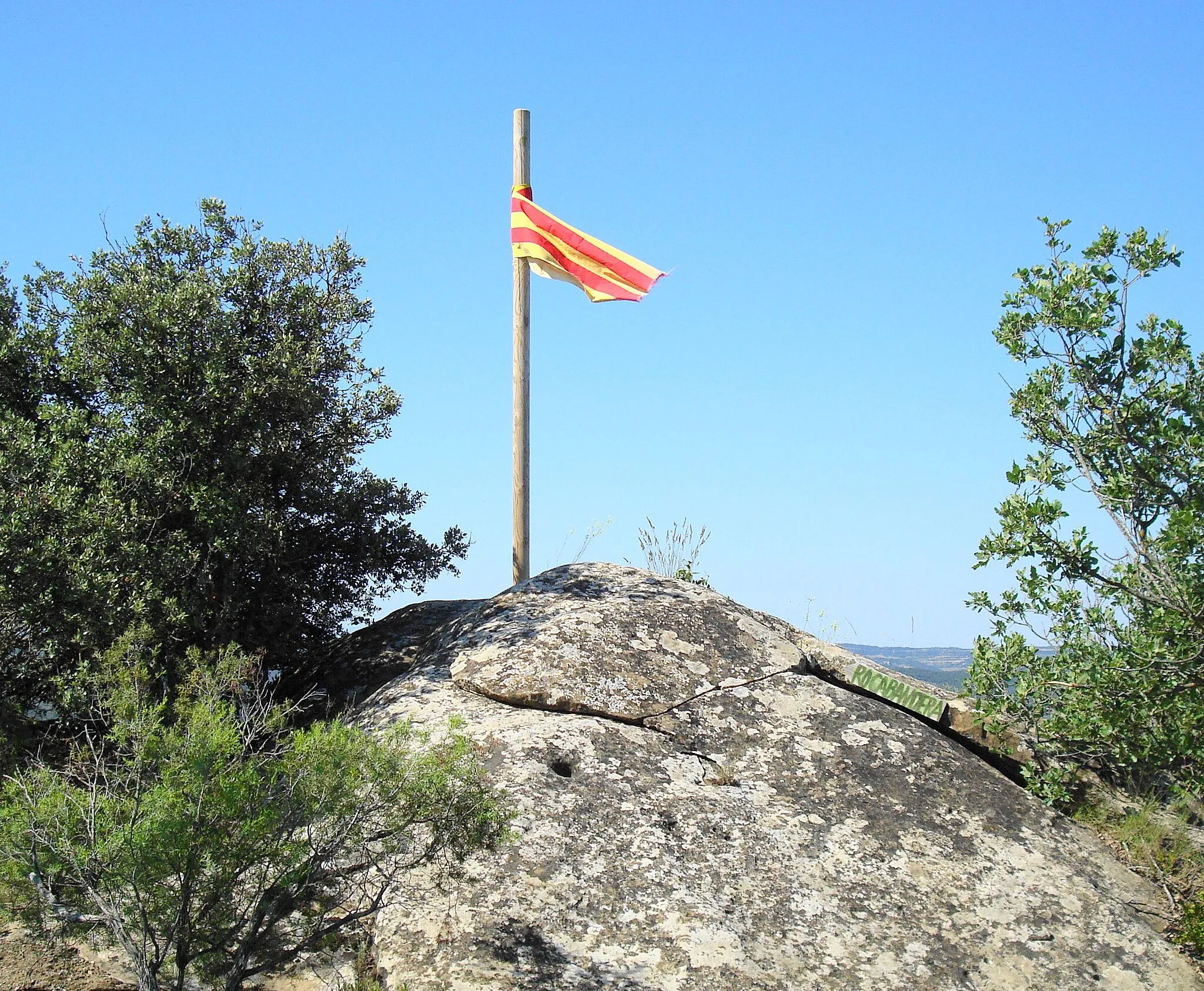 Photo showing: fotografia de la cumbre de la montaña de rocabandera