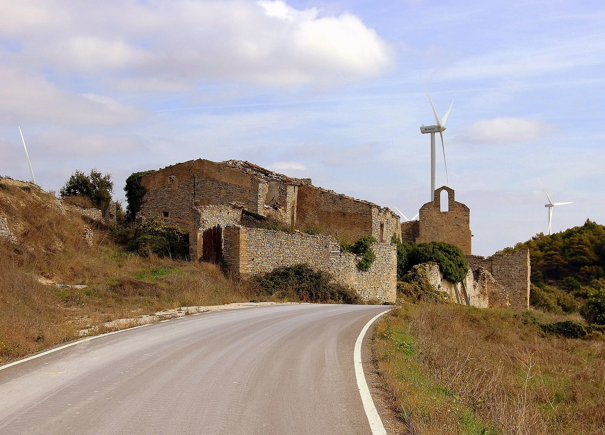 Photo showing: Castell de Montargull (Llorac)