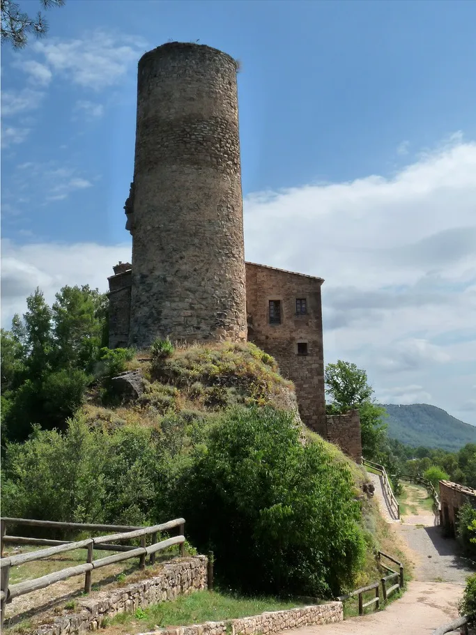 Photo showing: Vista de la torre que es troba a tocar de la rectoria