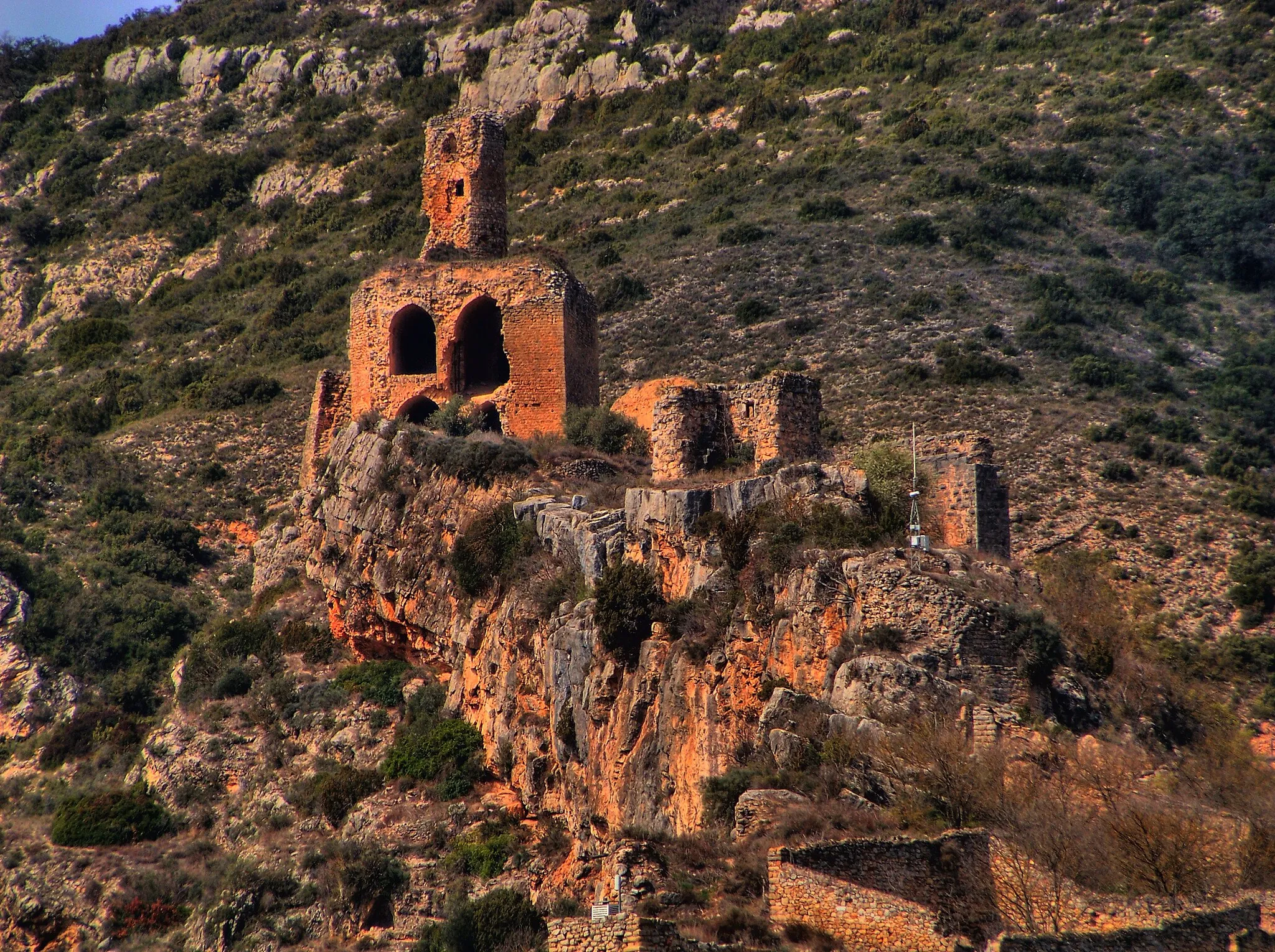 Photo showing: Castell d'Alòs (Alòs de Balaguer)