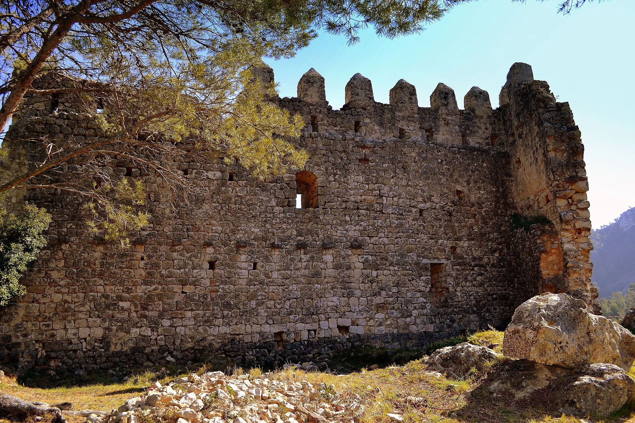 Photo showing: Castell de Marmellar (El Montmell)