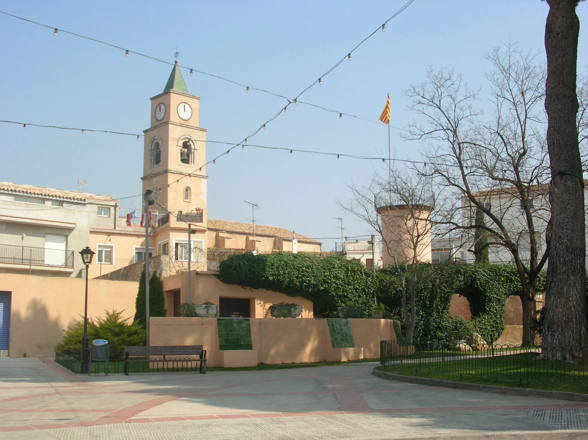 Photo showing: Church of "Llorenç del Penedès", Catalonia.