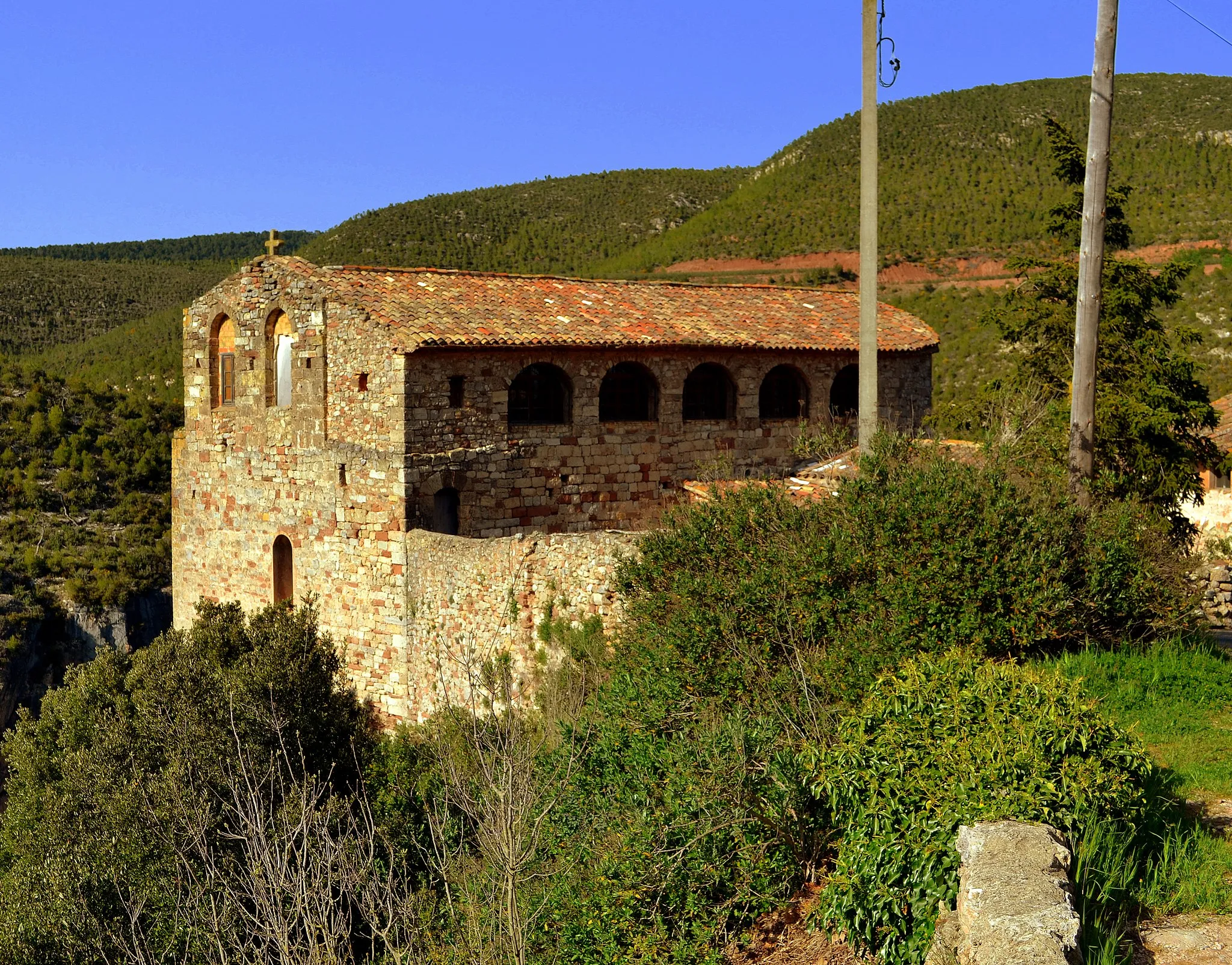 Photo showing: Església castell de  Mediona, el Penedes, Barcelona