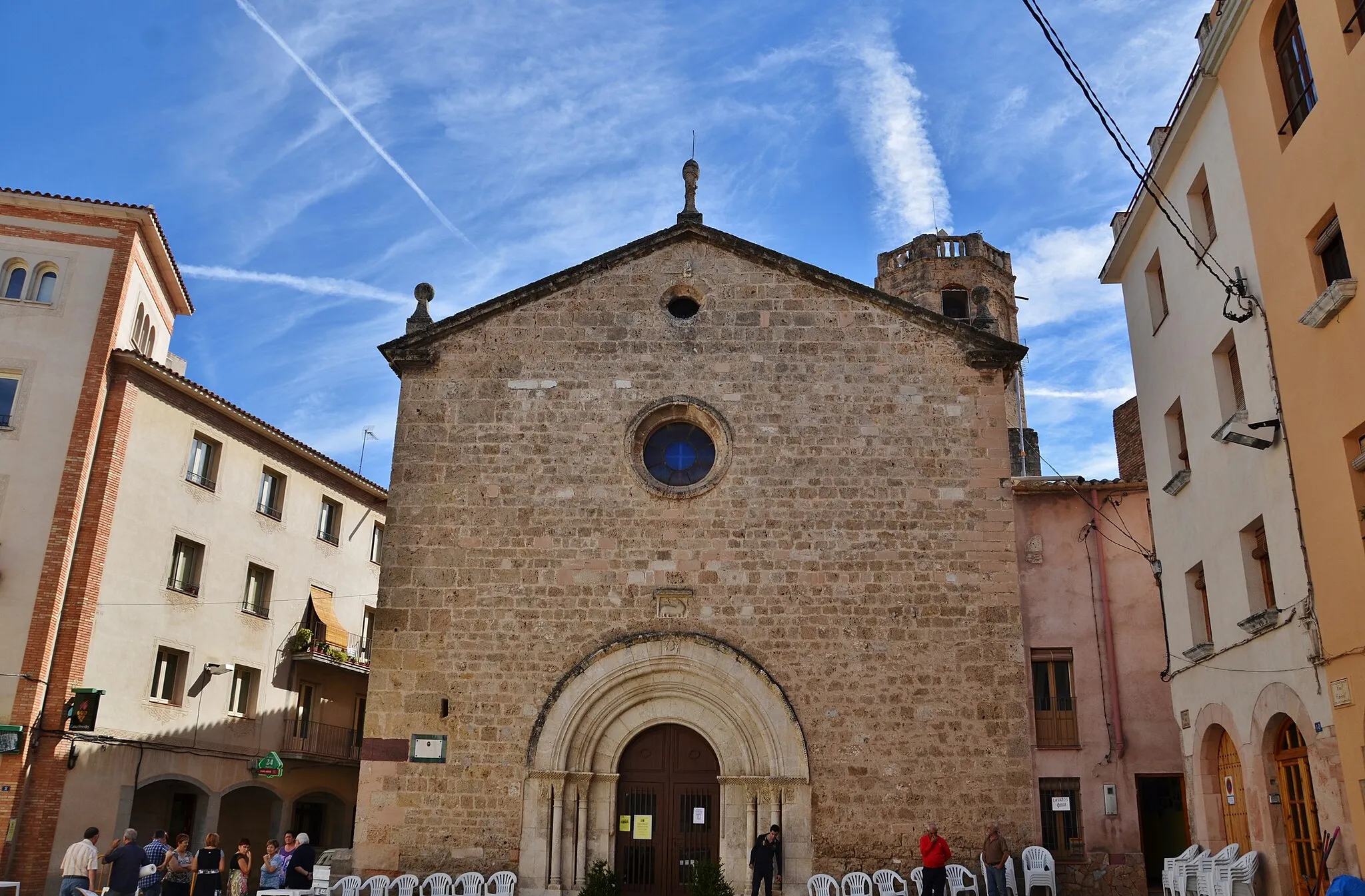 Photo showing: Església parroquial de Sant Pere (Sant Pere de Riudebitlles)