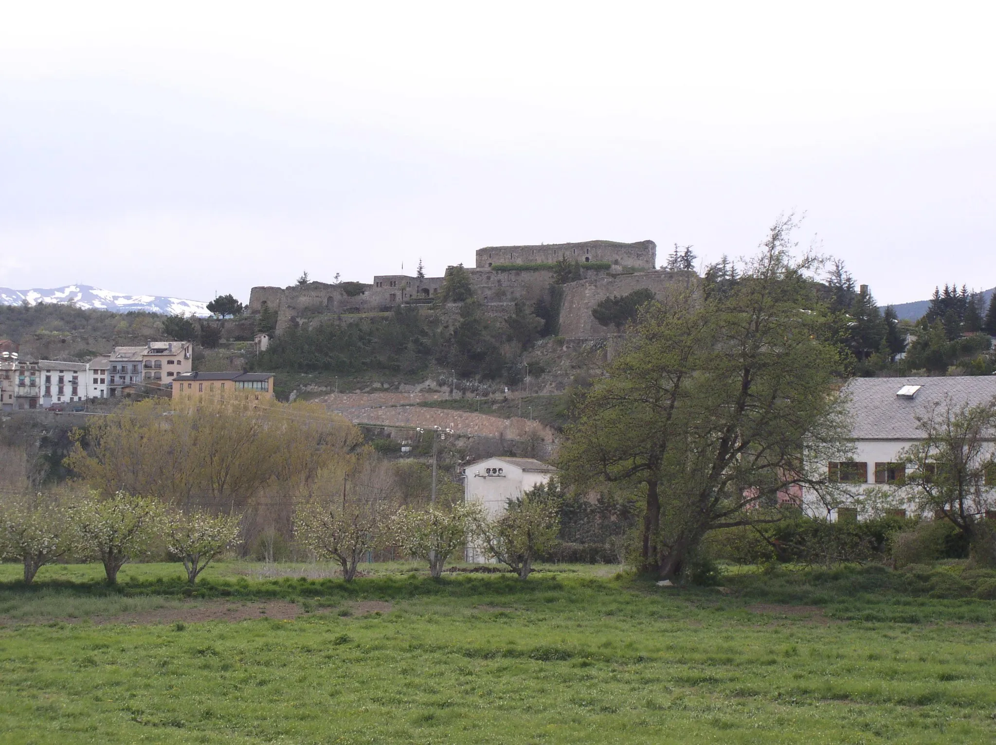 Photo showing: Fotografia del Castell de Castellciutat, des de la Seu d'Urgell.