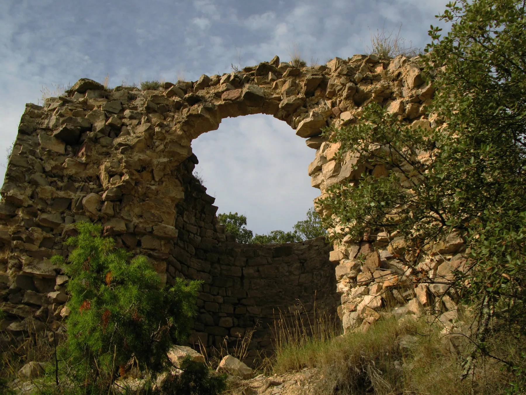 Photo showing: Castell de Clarà, Moià
