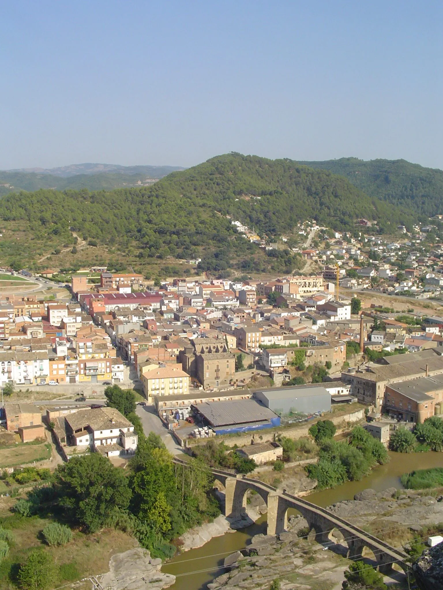 Photo showing: Pont de Vilomara (agost 2007)