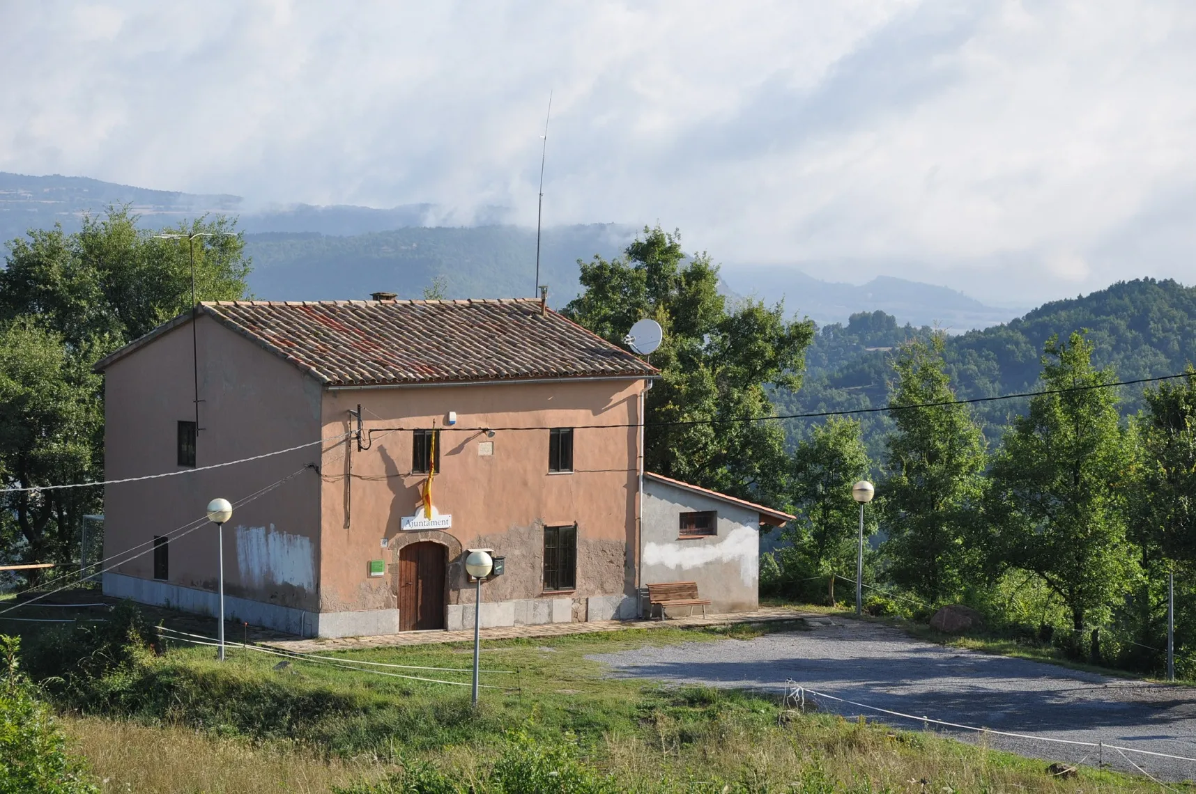 Photo showing: Town Hall of Muntanyola (Osona, Catalonia, Spain).
