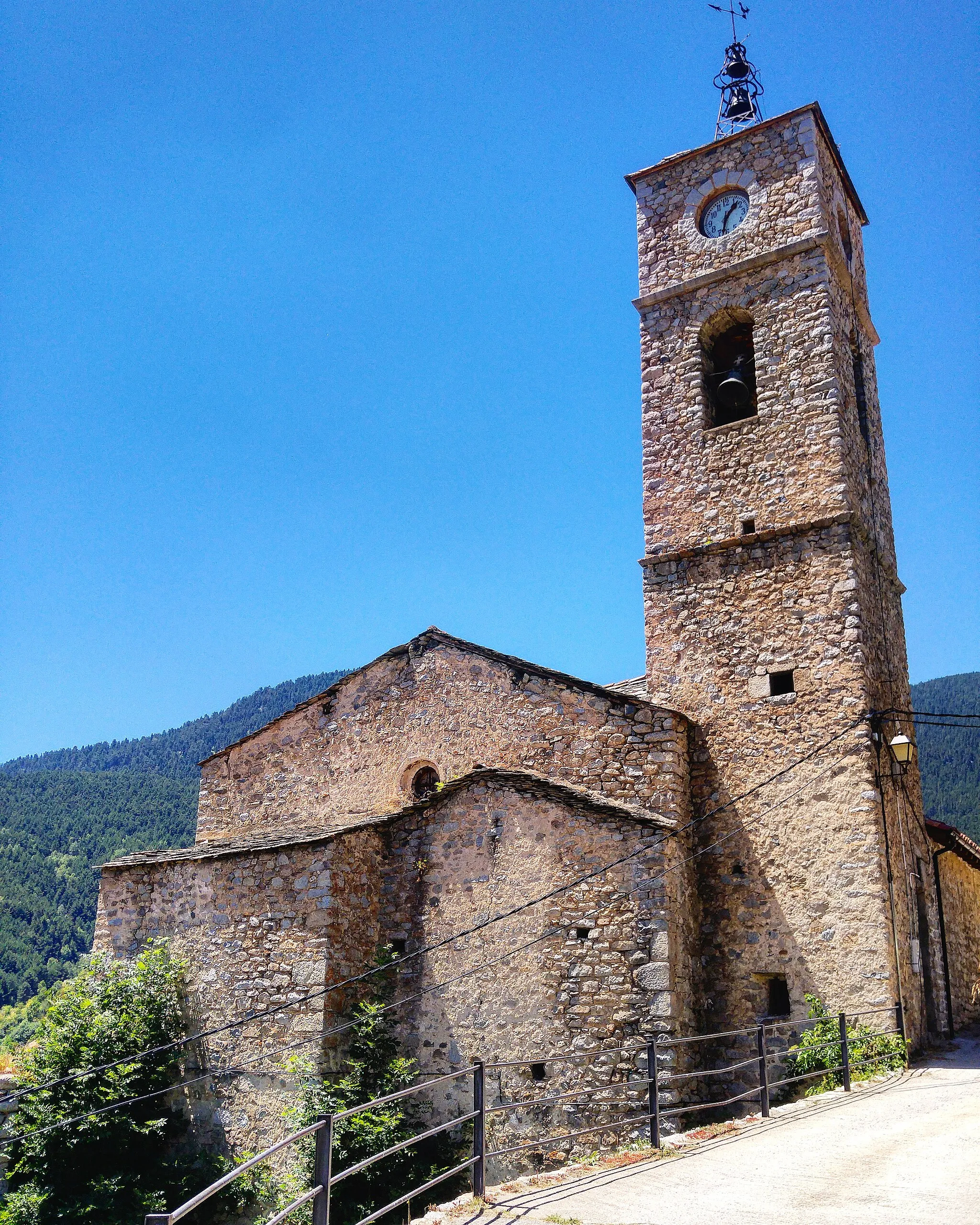 Photo showing: Sant Martí d'Arànser (doc. 839) a Arànser, Lles de Cerdanya, Baixa Cerdanya