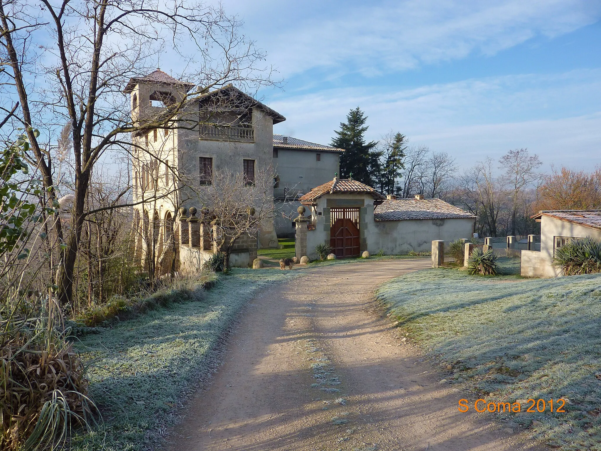 Photo showing: Castell de Vilagelans (Gurb)