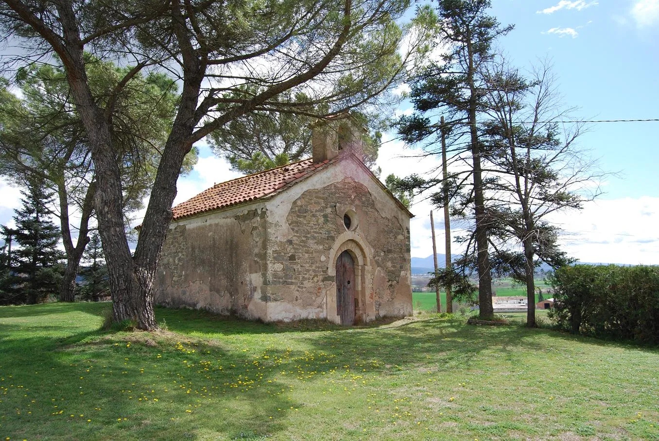 Photo showing: Capella de Santa Fe de Vilagelans (Gurb)