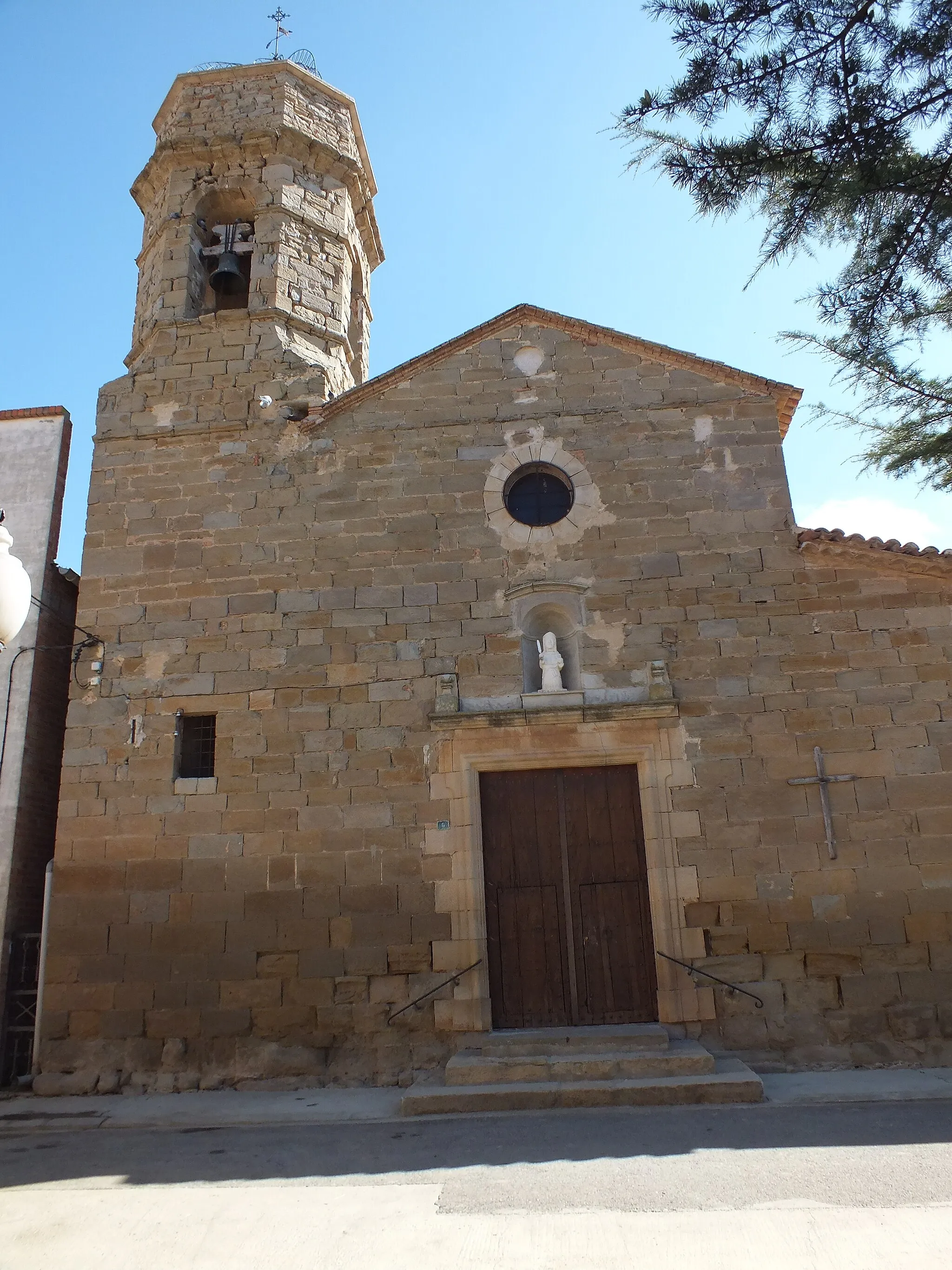 Photo showing: Església parroquial de Santa Cecília (Tornabous)