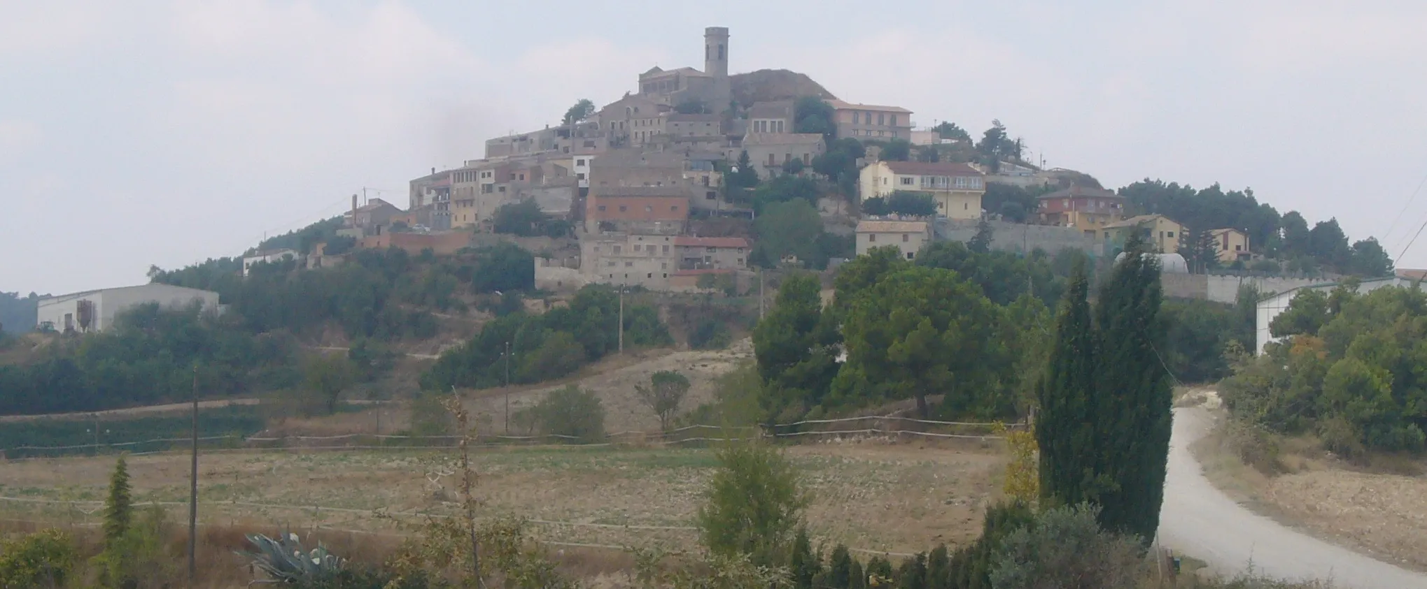 Photo showing: Argençola village