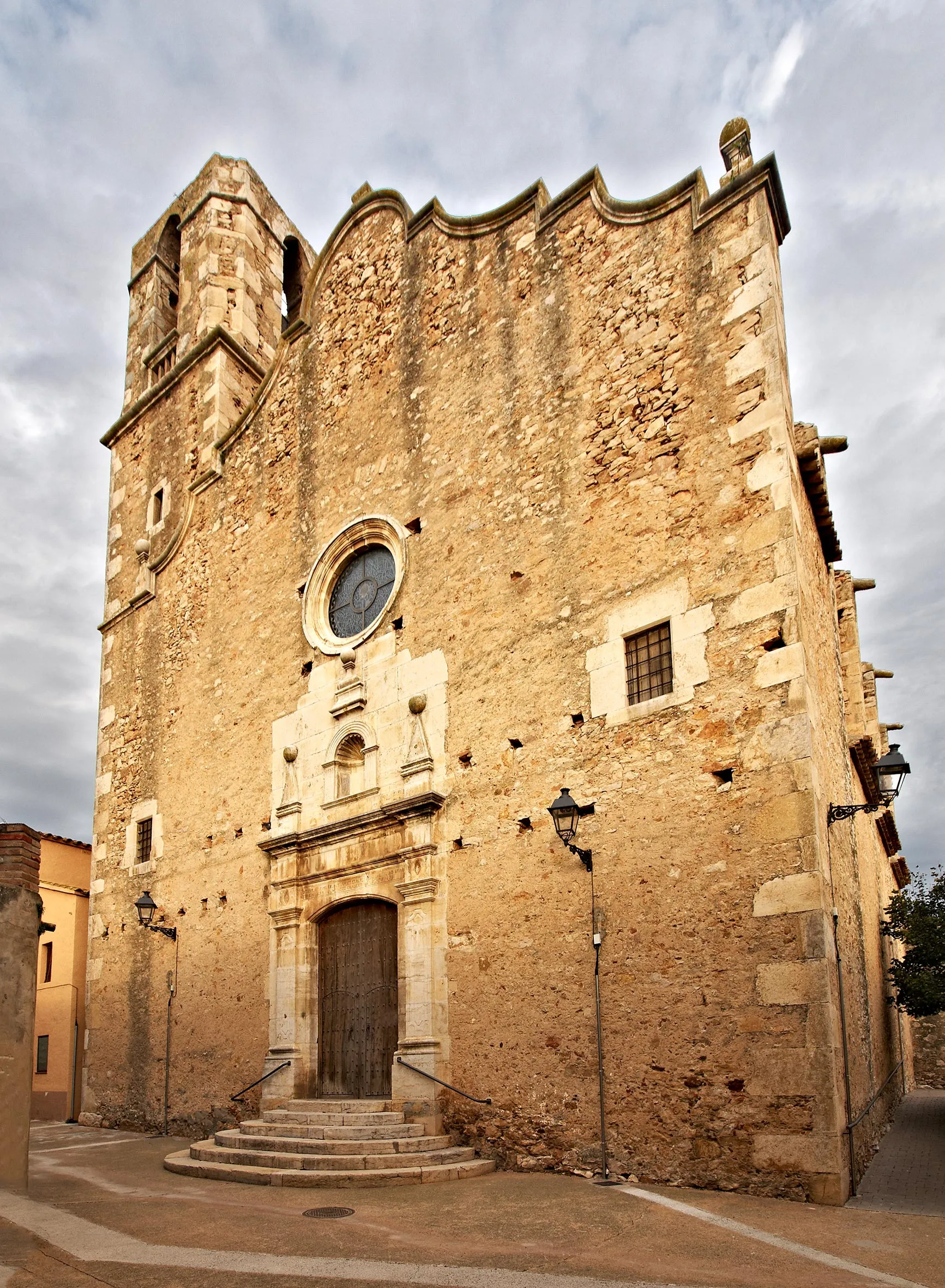 Photo showing: Sant Vicenç church of Regencós, Catalonia, Spain