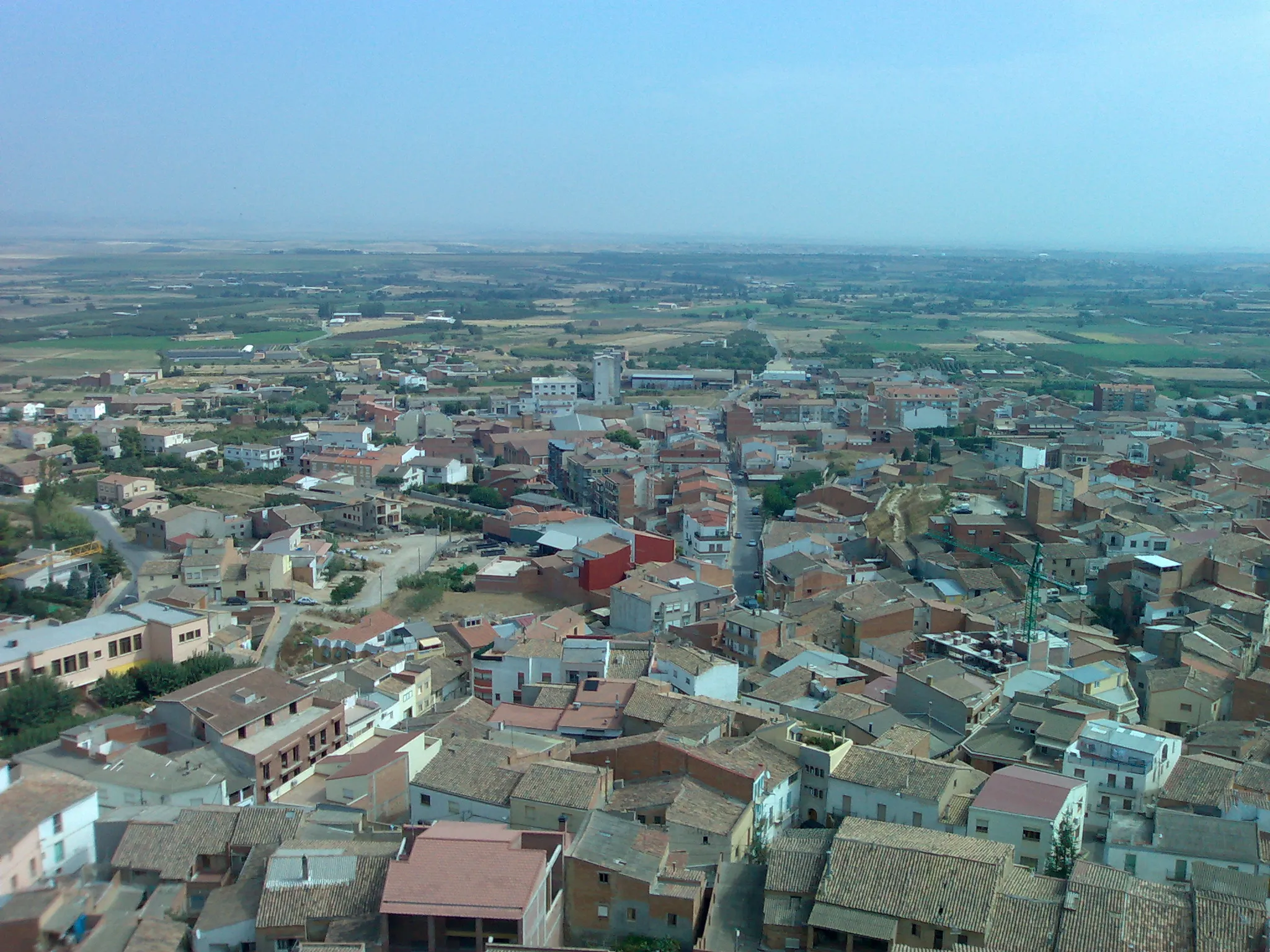 Photo showing: Alguaire des del mirador Sagrat Cor