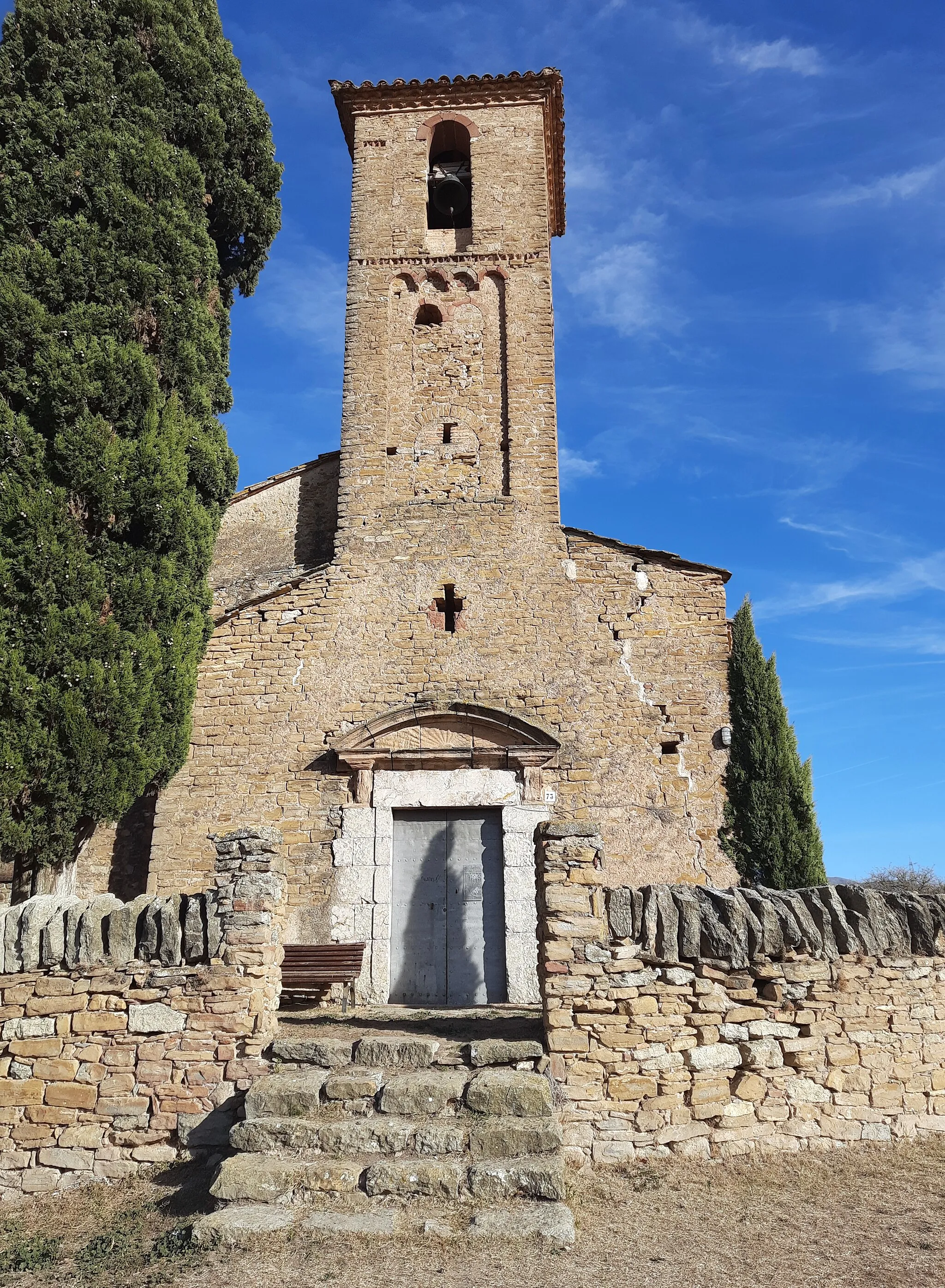 Photo showing: Església de Sant Jaume de Viladrover (el Brull)