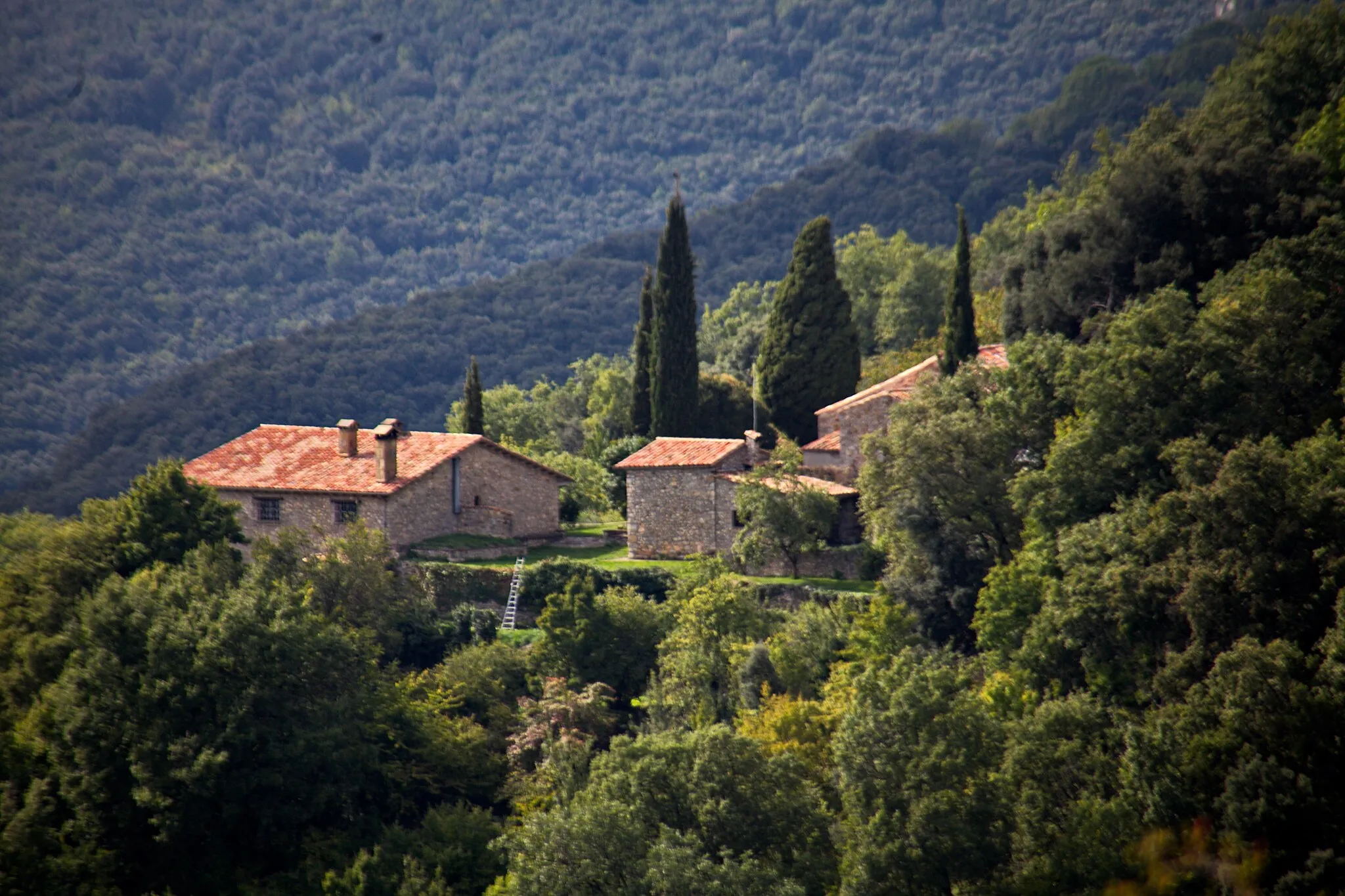 Photo showing: Montagut i Oix, barri la Pera