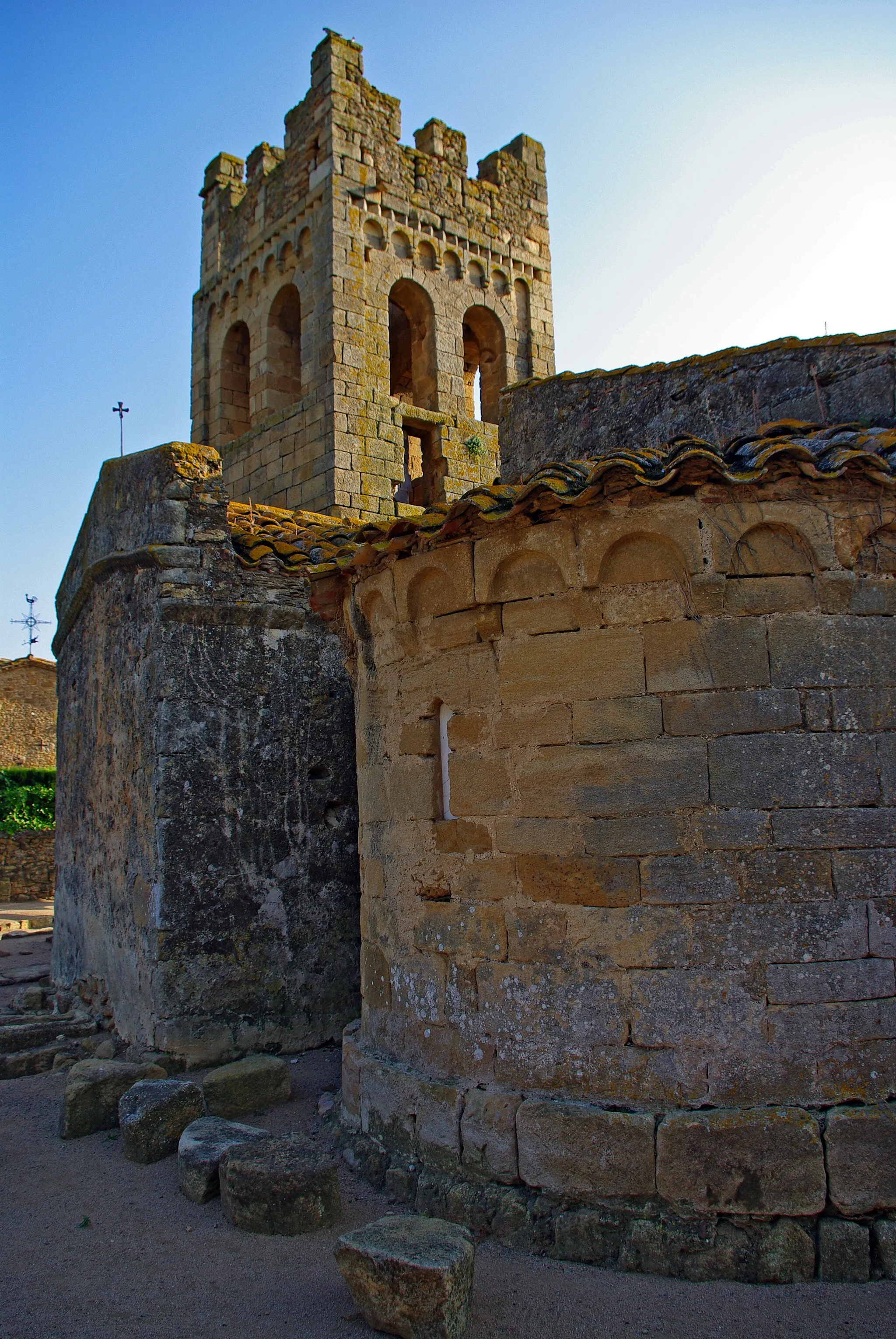 Photo showing: Església de Sant Esteve de Canapost (Forallac)